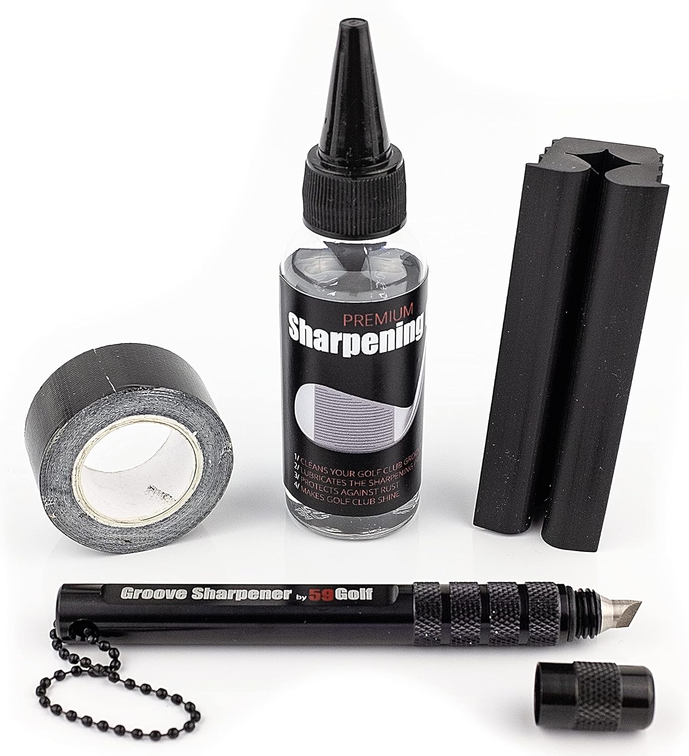 59Golf Golf club groove sharpener kit groove sharpener tool