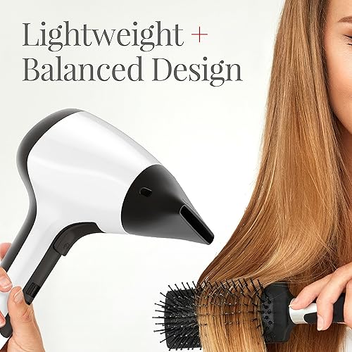 Miniatura 5 de Remington Salon Collection Air3D - Secador de pelo con motor de bajo ruido, secador de cerámica de 1760 W, D7777, color blanco