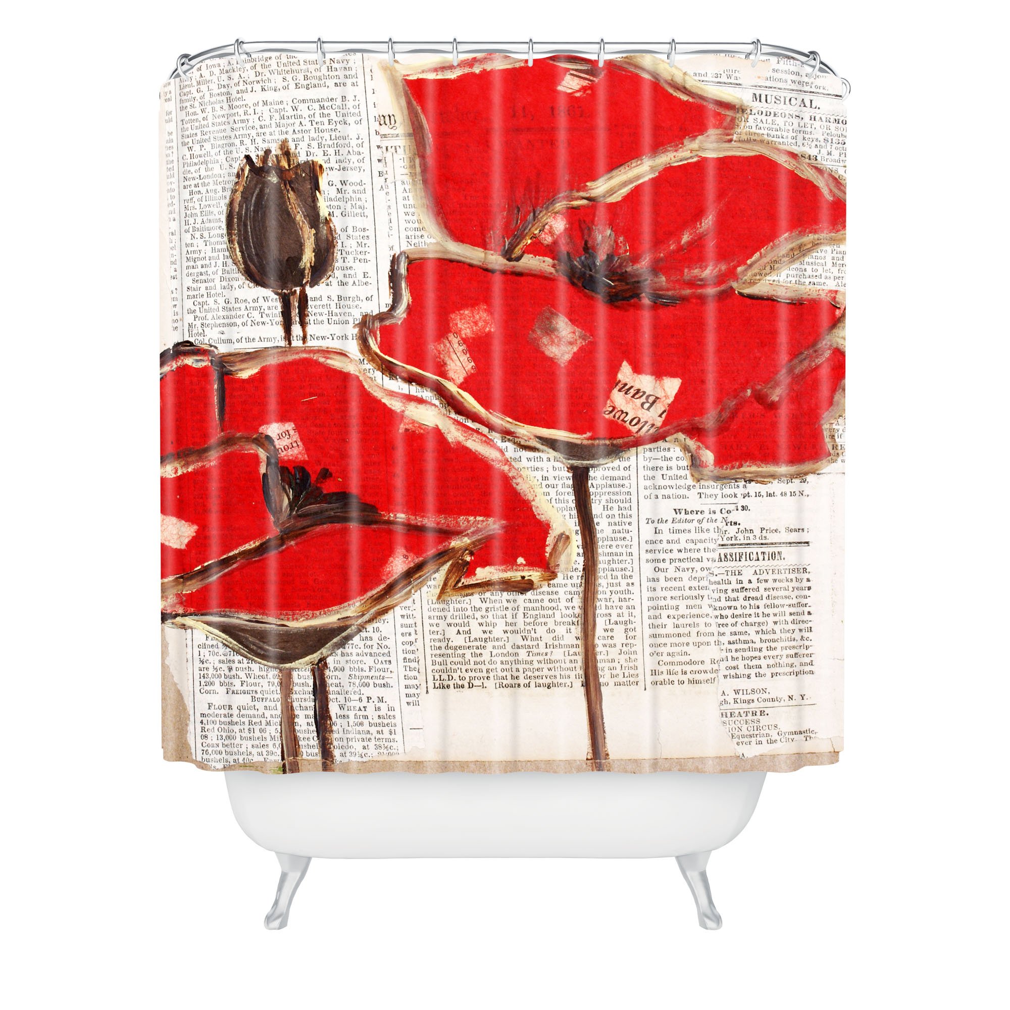 Deny Design Shower Curtains Curtains & Drapes