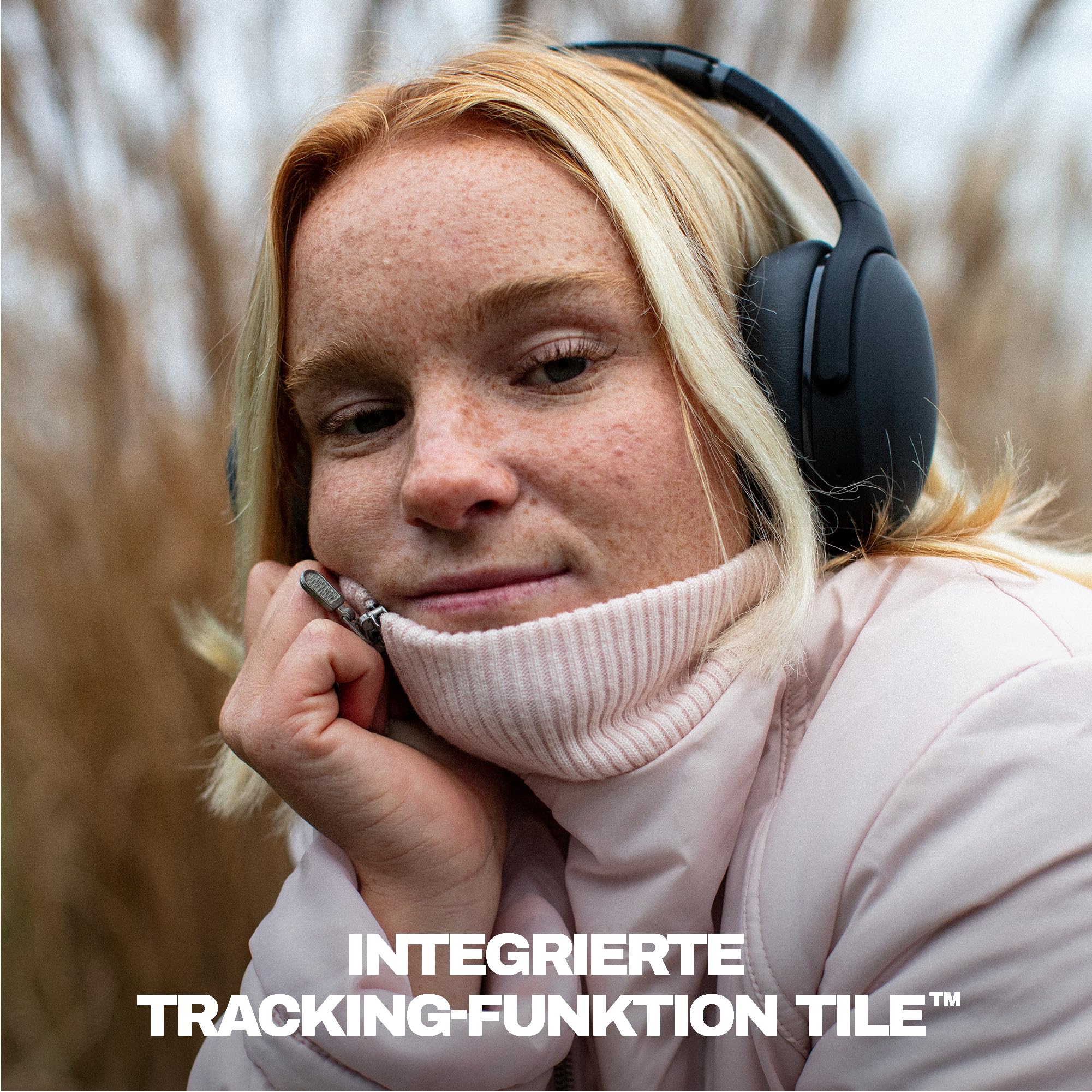 Skullcandy Crusher Evo Wireless Bluetooth-Kopfhörer mit zusätzlichem USB-C-Ladekabel, multisensorischem Bass, schallisolierender Over-Ear-Passform, 40 Stunden Akkulaufzeit - Schwarz