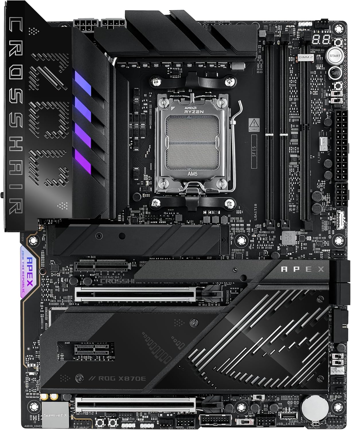 Review da ASUS ROG Crosshair X870E APEX: Testado por 14 dias para gamers