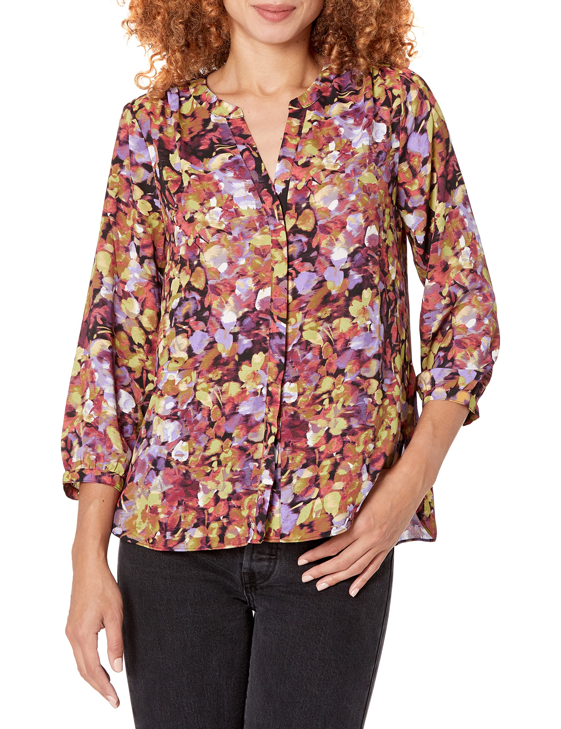 NYDJ Women's Pintuck Blouse