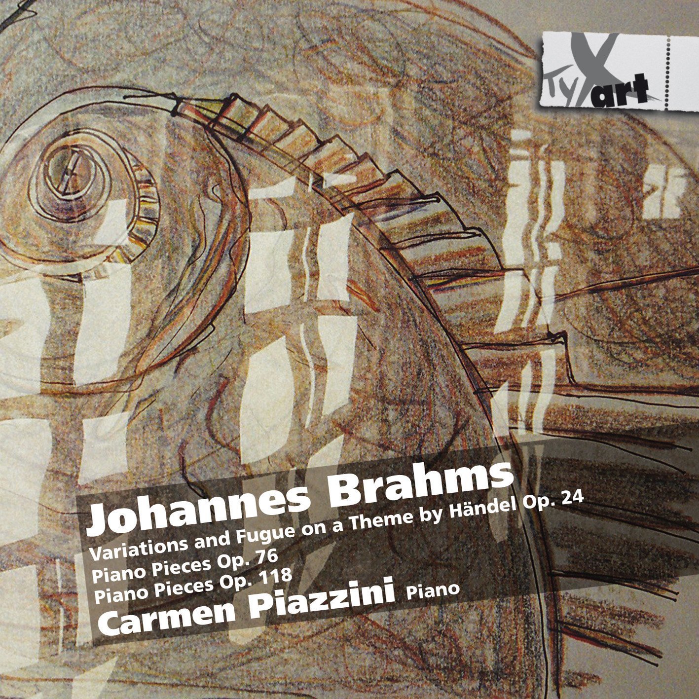 Johannes Brahms: Variations & Fugue Op. 24 B/Piano Pieces Opp. 76 & 118