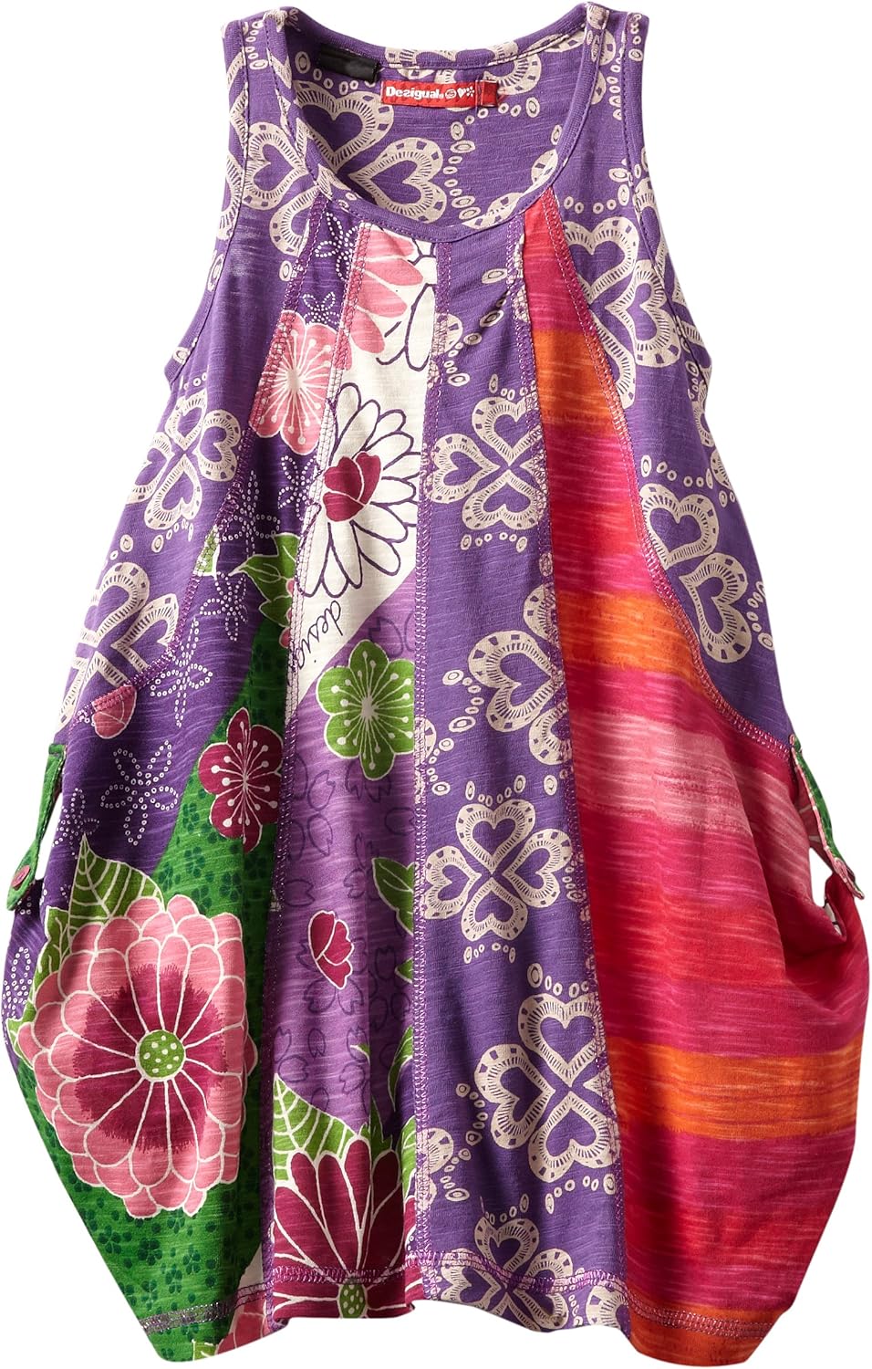 21.95€ Robe Papaya Desigual Fille - Bons Plans Bonnes Affaires
