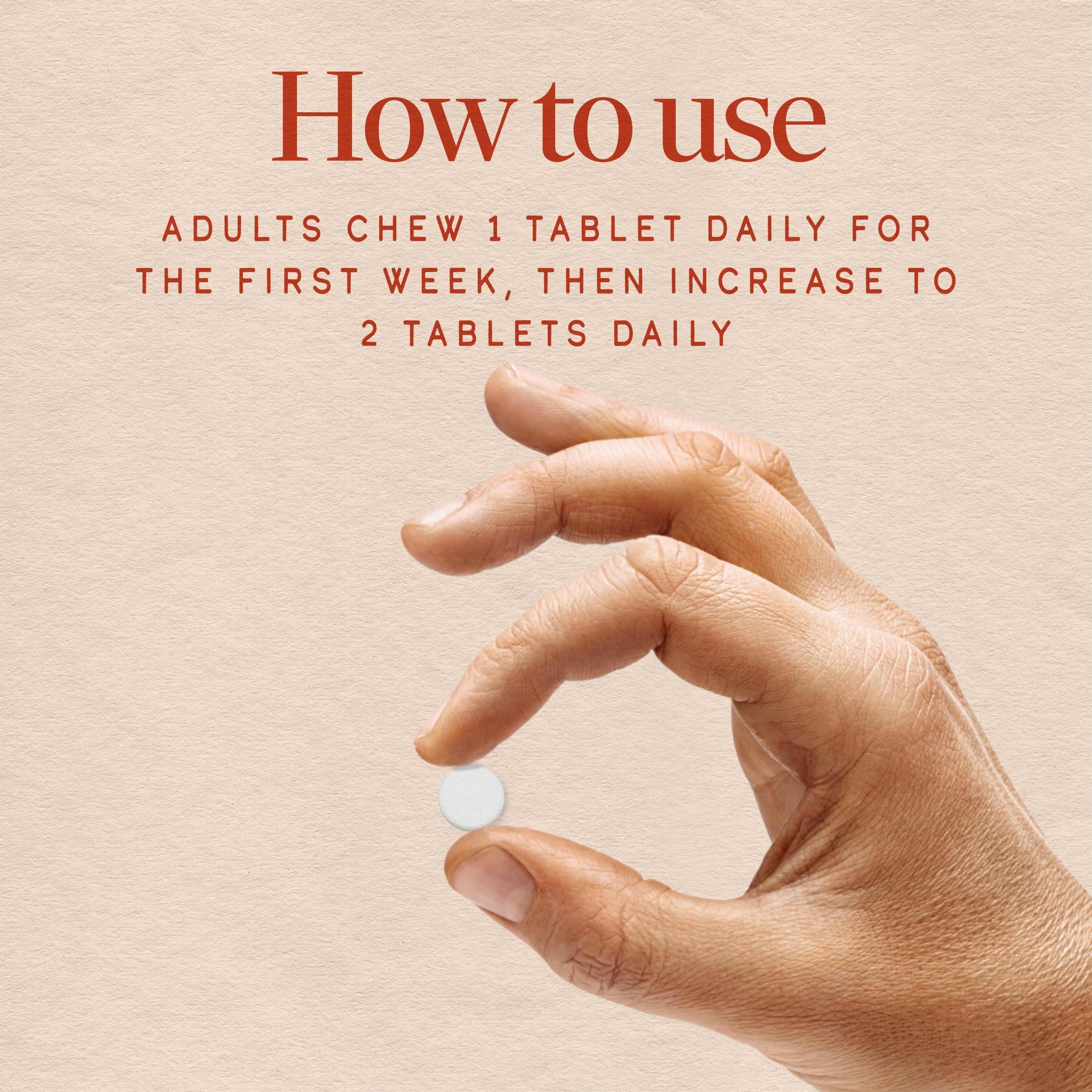 Nature's Way Fiber Delights Daily Fiber Chewable Tablets, Vanilla, 60 ct — Amazon image 5