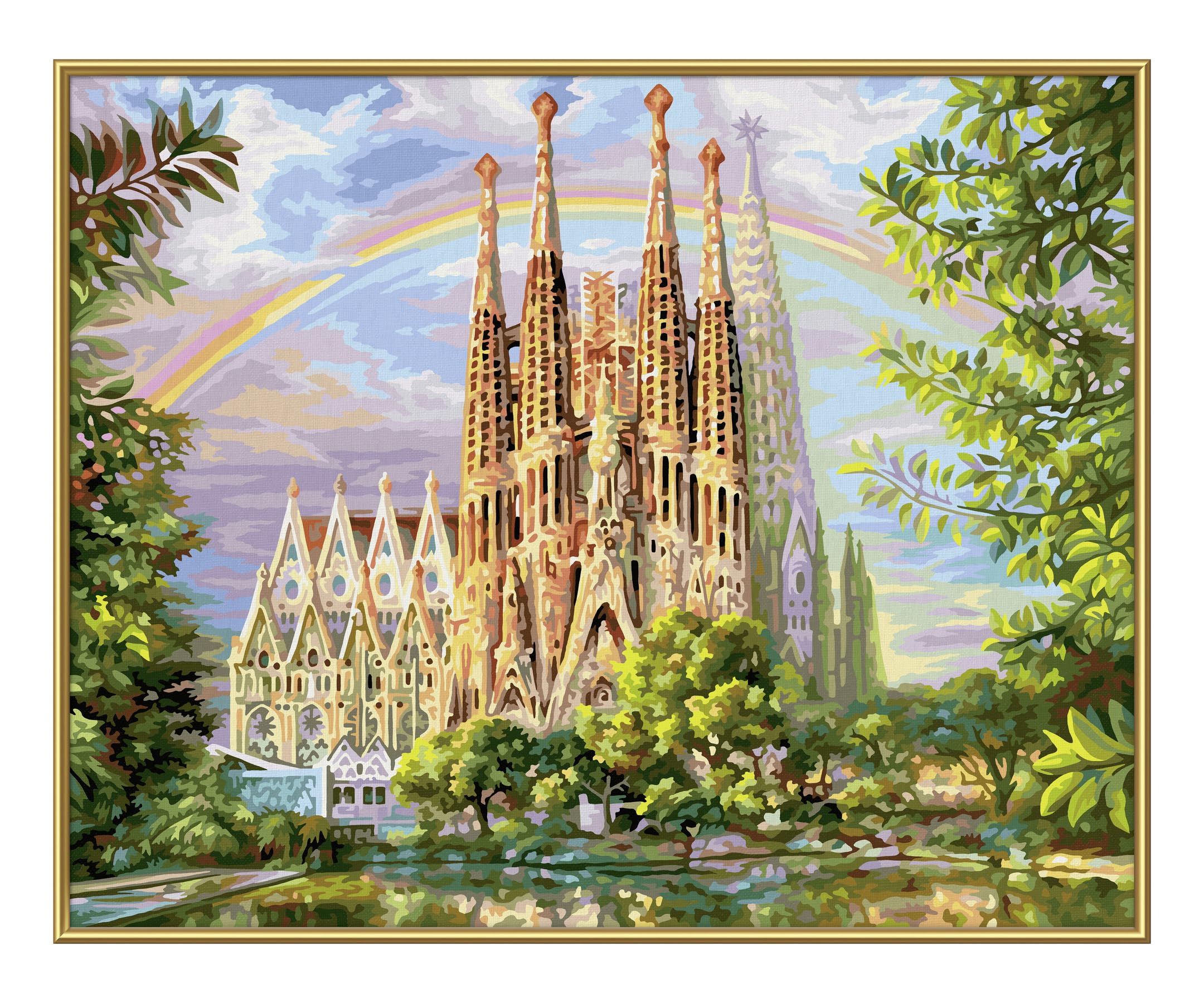 Schipper Lago Romantico 609260818 Schilderen op nummer, afbeeldingen voor volwassenen, inclusief penseel en acrylverf, drieluik, 50 x 80 cm Schipper Lago Romantico 609260818 Schilderen op nummer, afbeeldingen voor volwassenen, inclusief penseel en acrylverf, drieluik, 50 x 80 cm