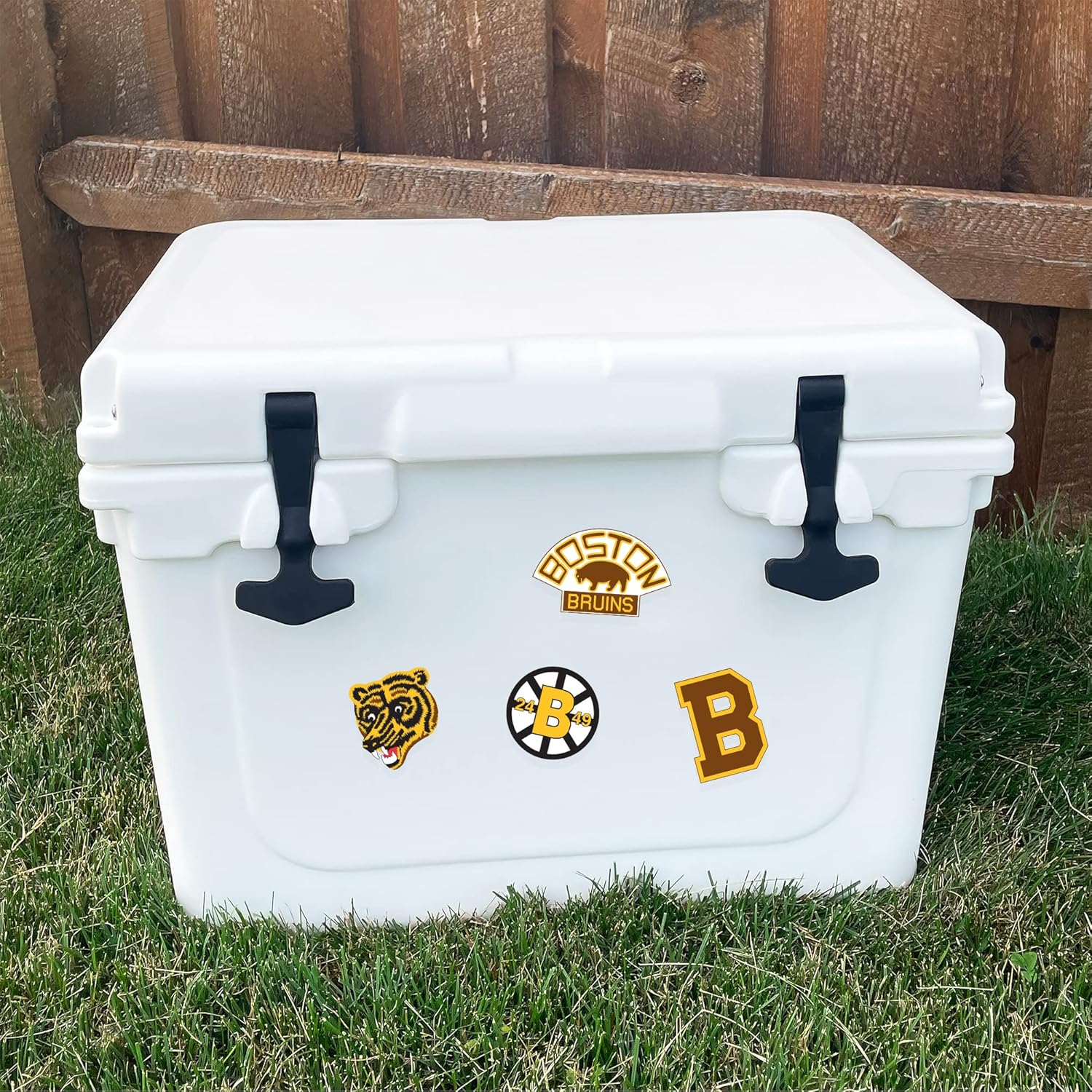 Desert Cactus Boston Bruins Team NHL National Hockey League Sticker Vinyl Decal Laptop Water Bottle Car Scrapbook (Vintage Sheet) - Image 5