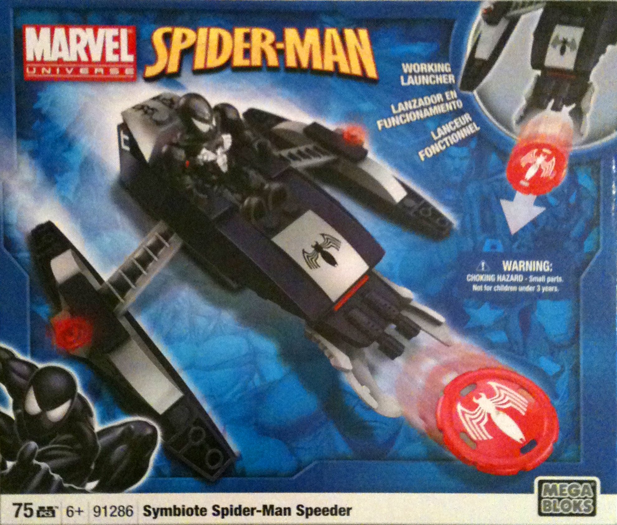 Mega Bloks Symbiote Spider-Man Speeder (91286)