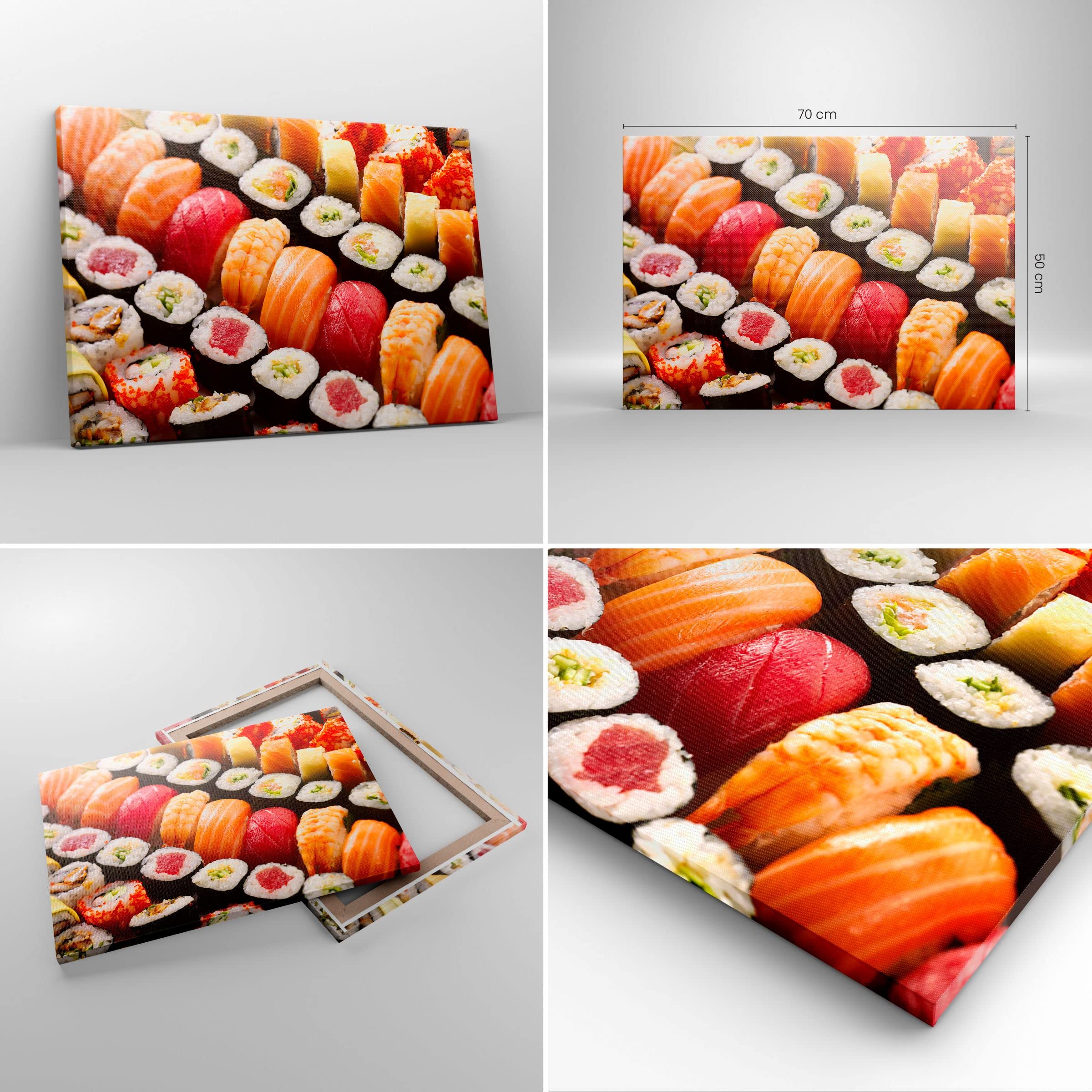 Moderne Impression sur Toile arbre champ nature Image Tableau