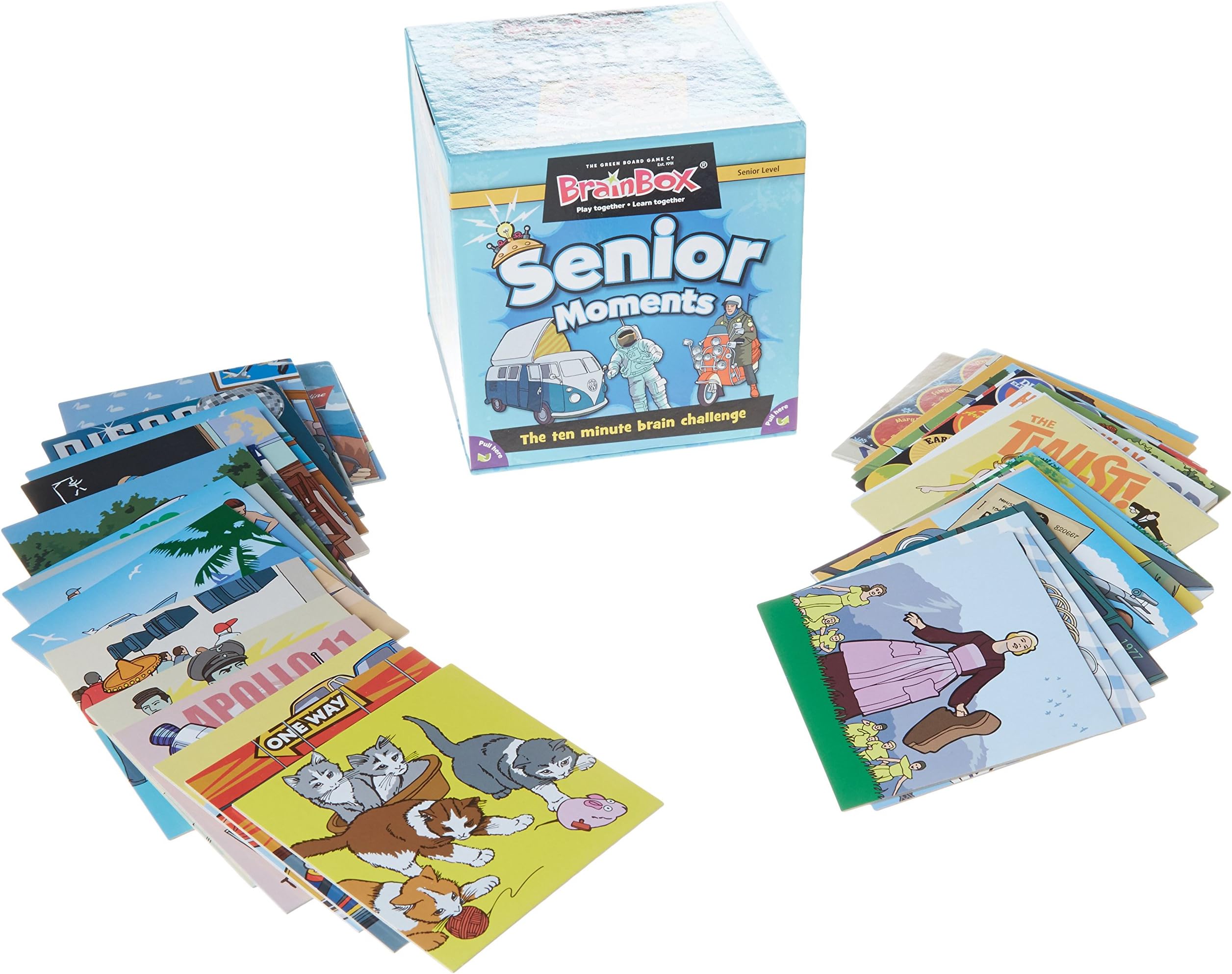 The Green Board Game Co. BrainBox - Senior Moments