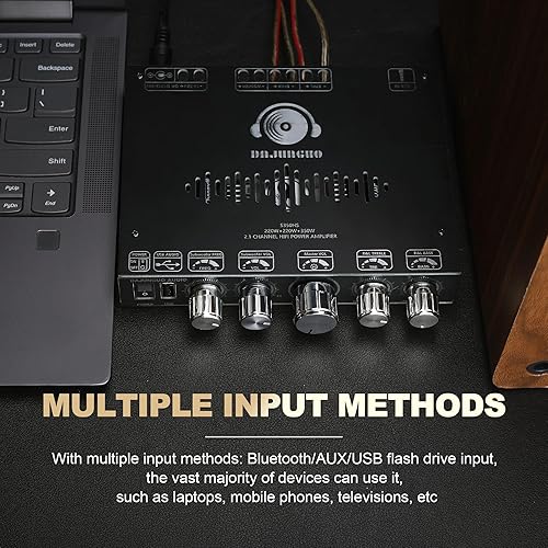 Miniatura 24 de TDA7498E Bluetooth Amplificador de Potencia Junta con Subwoofer 2.1 Canal 160W × 2+220W, 15V-36V Módulo amplificador de potencia de audio