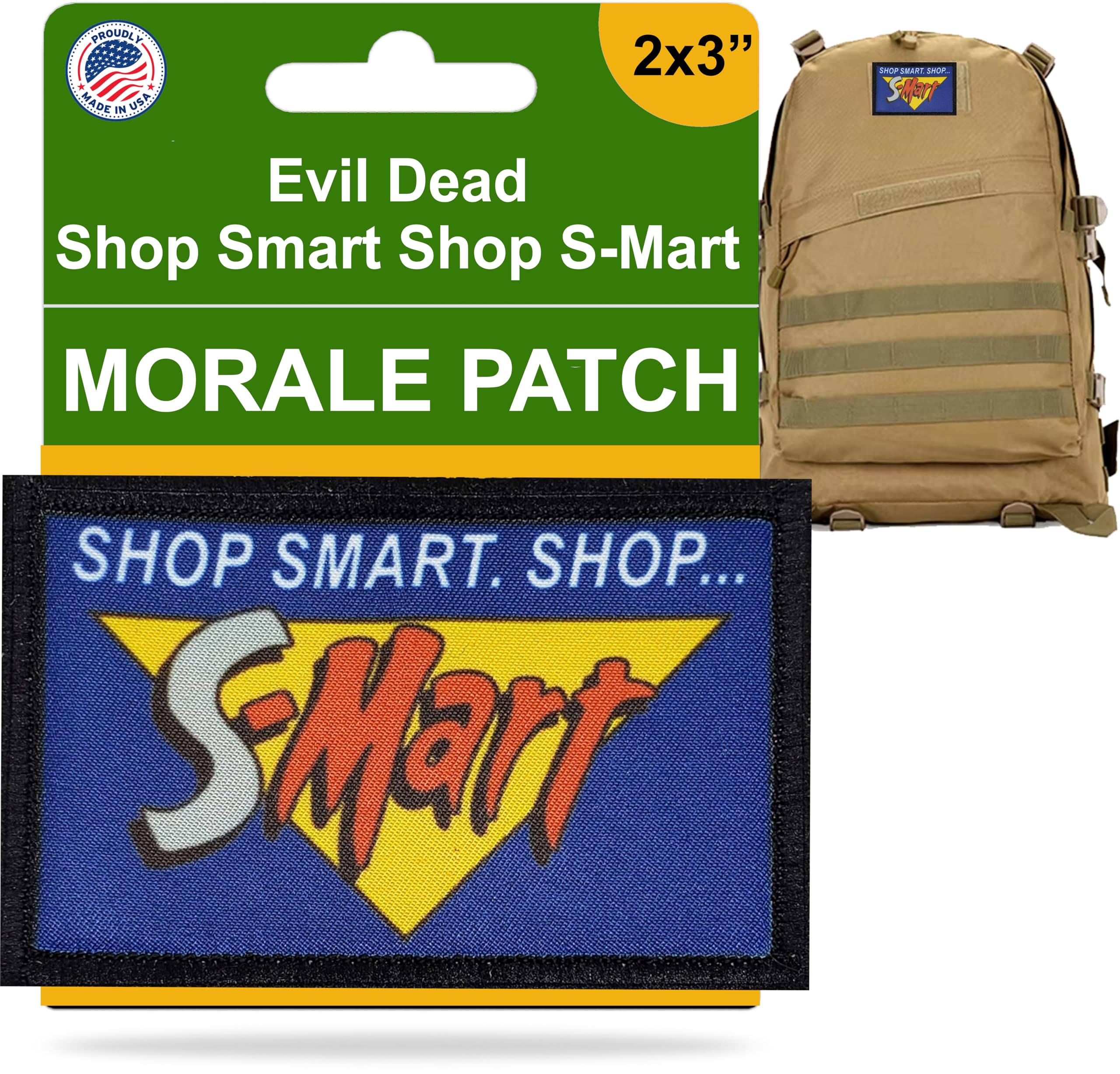 Made In USA Military Morale Patch - Tactical Army Hook Flag Badge For Gear & Hats