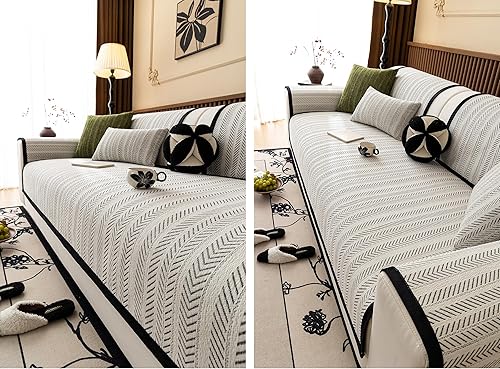 Miniatura 5 de Fundas de asiento de sofá, funda de sofá modular en forma de L, fundas para sofá, protector de muebles para perros, gatos y mascotas