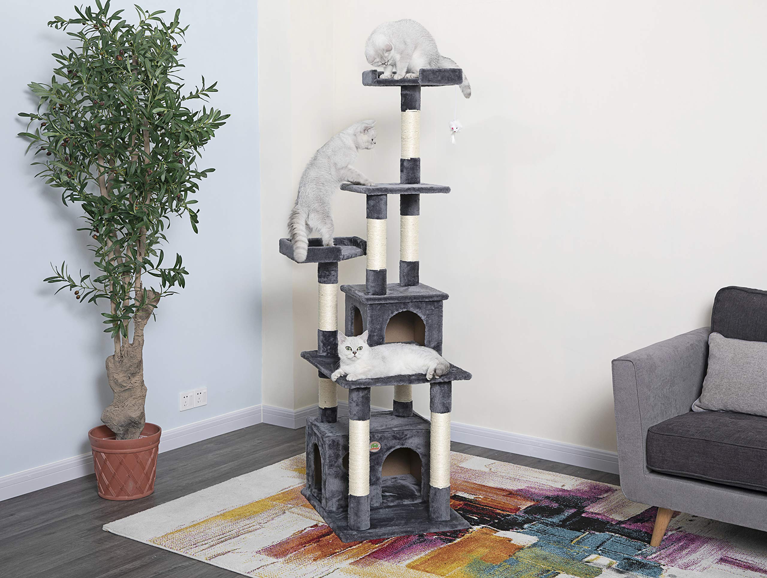 Go Pet Club Cat Tree Condo Furniture