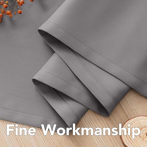 Miniatura 6 de H.VERSAILTEX Cortinas opacas para dormitorio, con aislamiento térmico para oscurecer la habitación, cortinas de sala de estar, 84 pulgadas de largo,