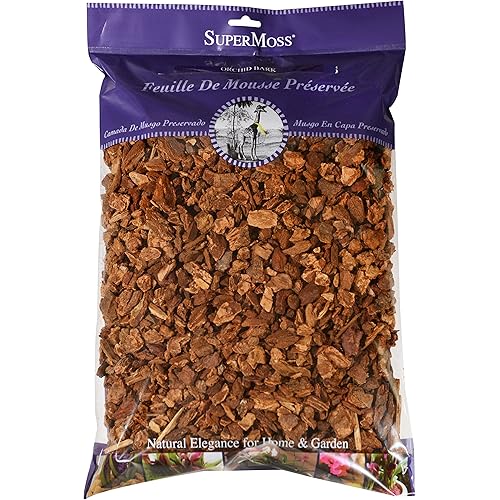 SuperMoss (23114) Orchid Potting Bark, Natural, 4 quarts