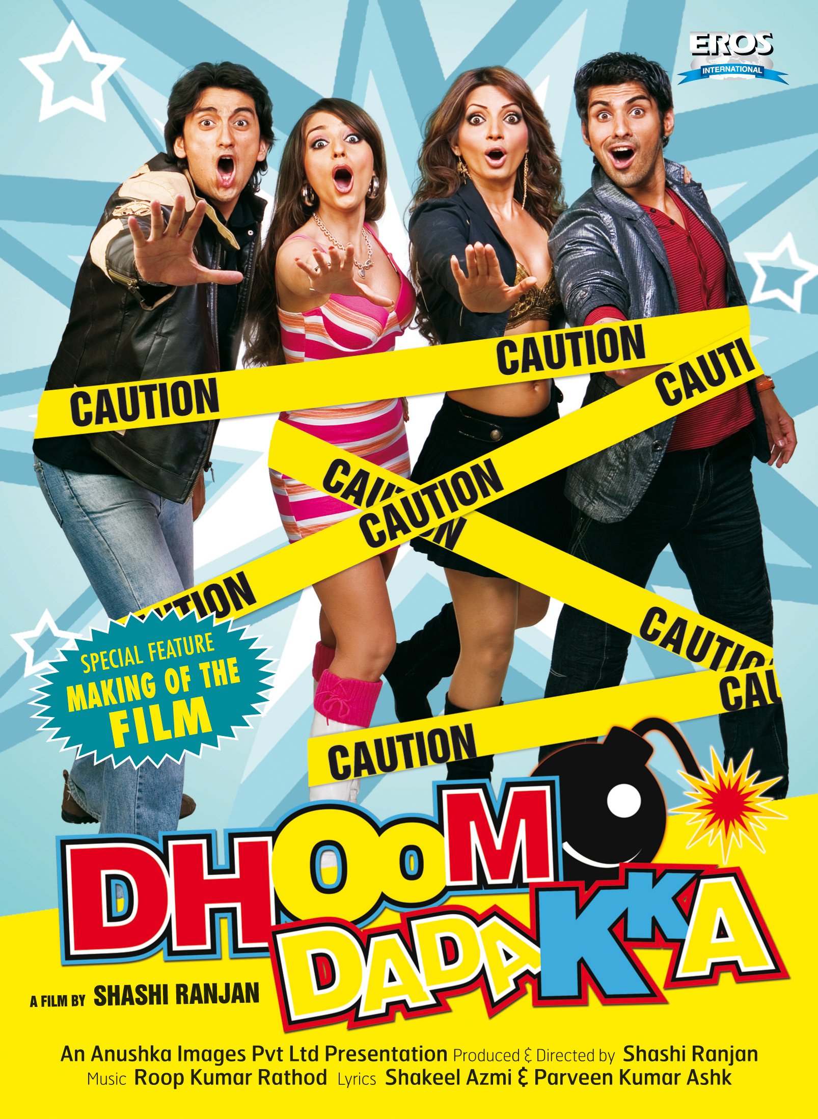 DVD Dhoom Dhadaka de Reino Unido en versión original importada