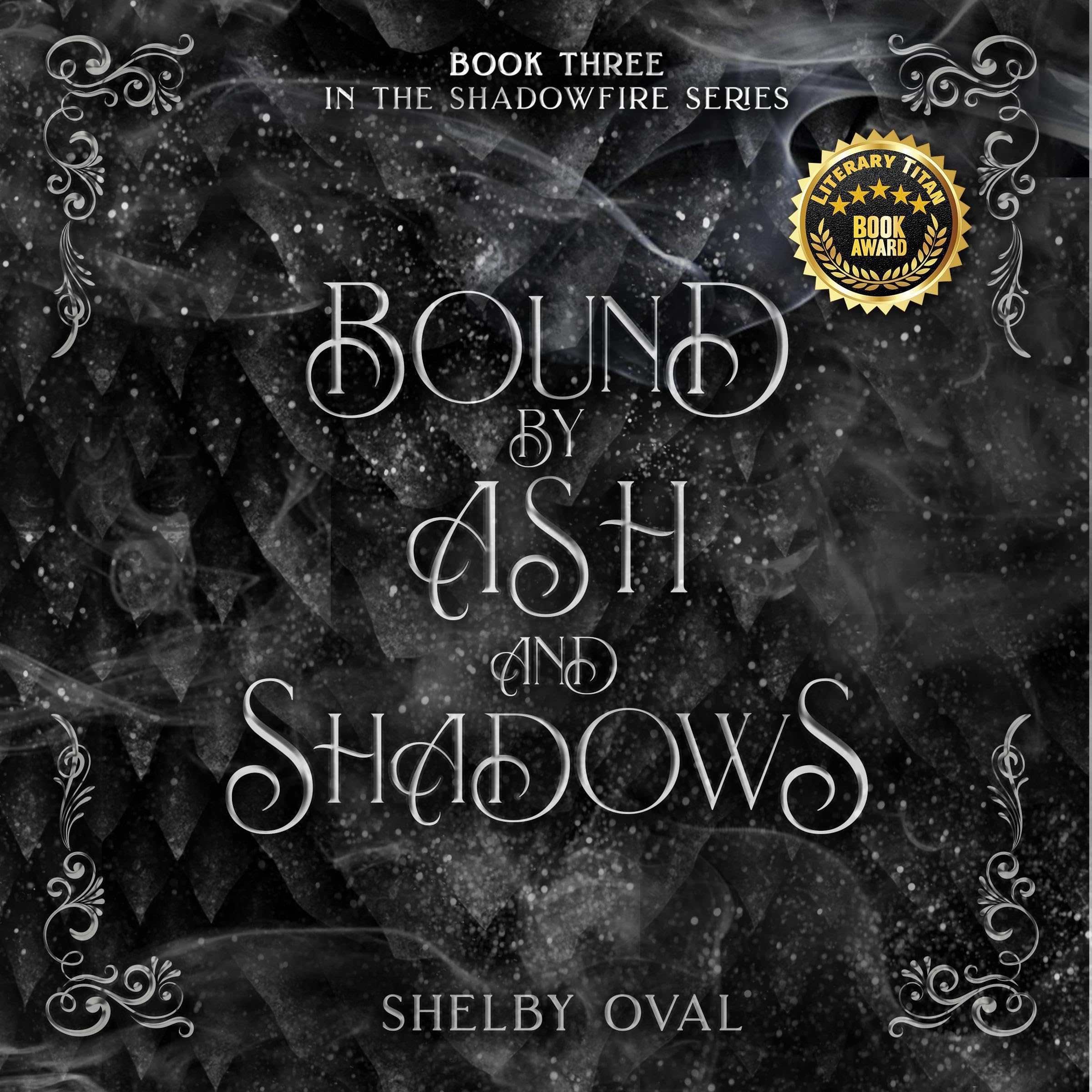 Cover art for Bound by Ash and Shadows