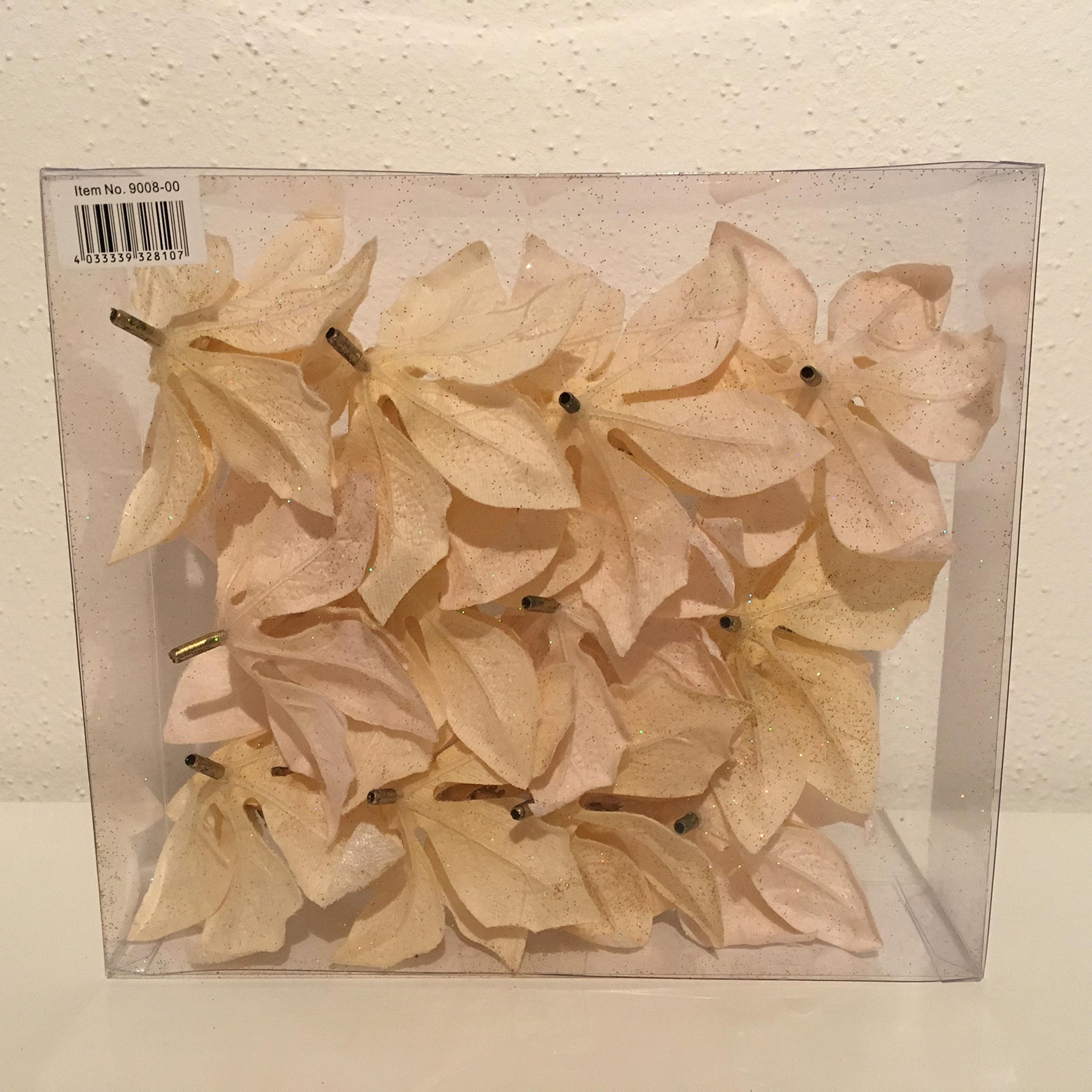Unbekannt Weihnachtsstern Blten Deko Weihnachten Advent Christstern  Poinsettia Hochzeit Party Basteln 12x Blten ROT oder Creme (Creme) :  Amazon.de: Kche, Haushalt & Wohnen