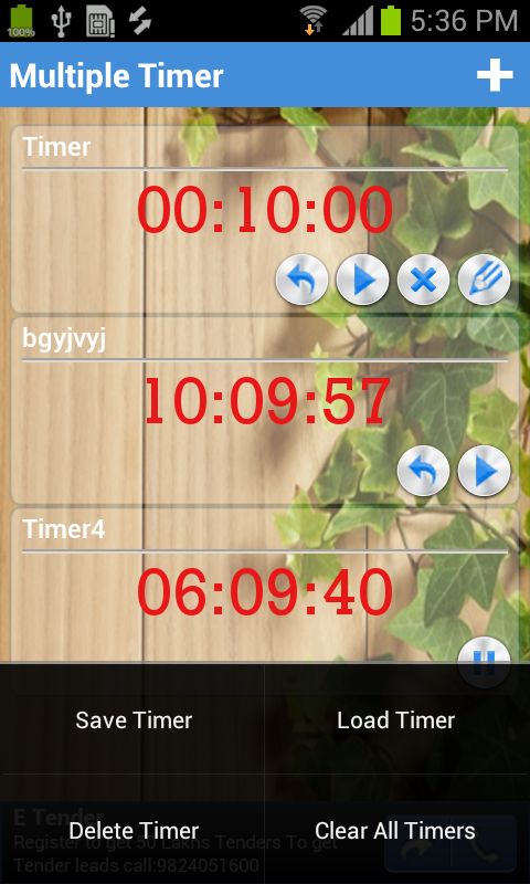 Multiple Timer Lite - App on Amazon Appstore