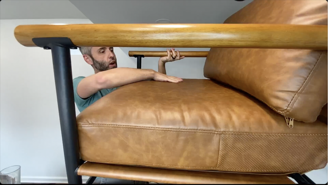 Watch Best Accent Chair? | Yaheetech PU Leather Living Room Chairs on ...