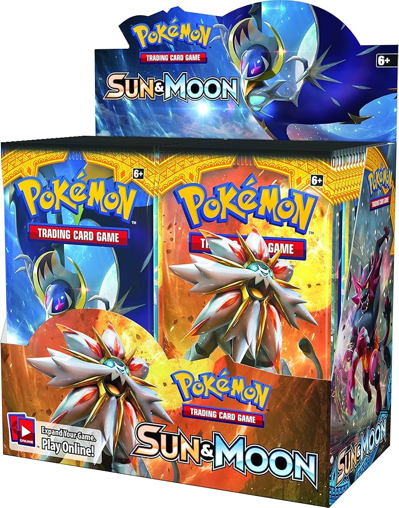 ポケモンカード sun&moon ブースターボックス英語版シュリンク付 Buy Pokémon Sun and Moon English Booster Box - 36 Packs of