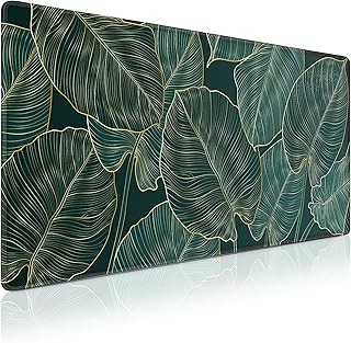 Qomolama Gaming Mouse Pad,35.4x15.7in Large Mouse Pad,Mouse Pads for Desk,Non-Slip Desk Pad,Easy to Clean Keyboard Pad/Mat,Waterproof Desk Mat, Mousepad for Home Office Work Game