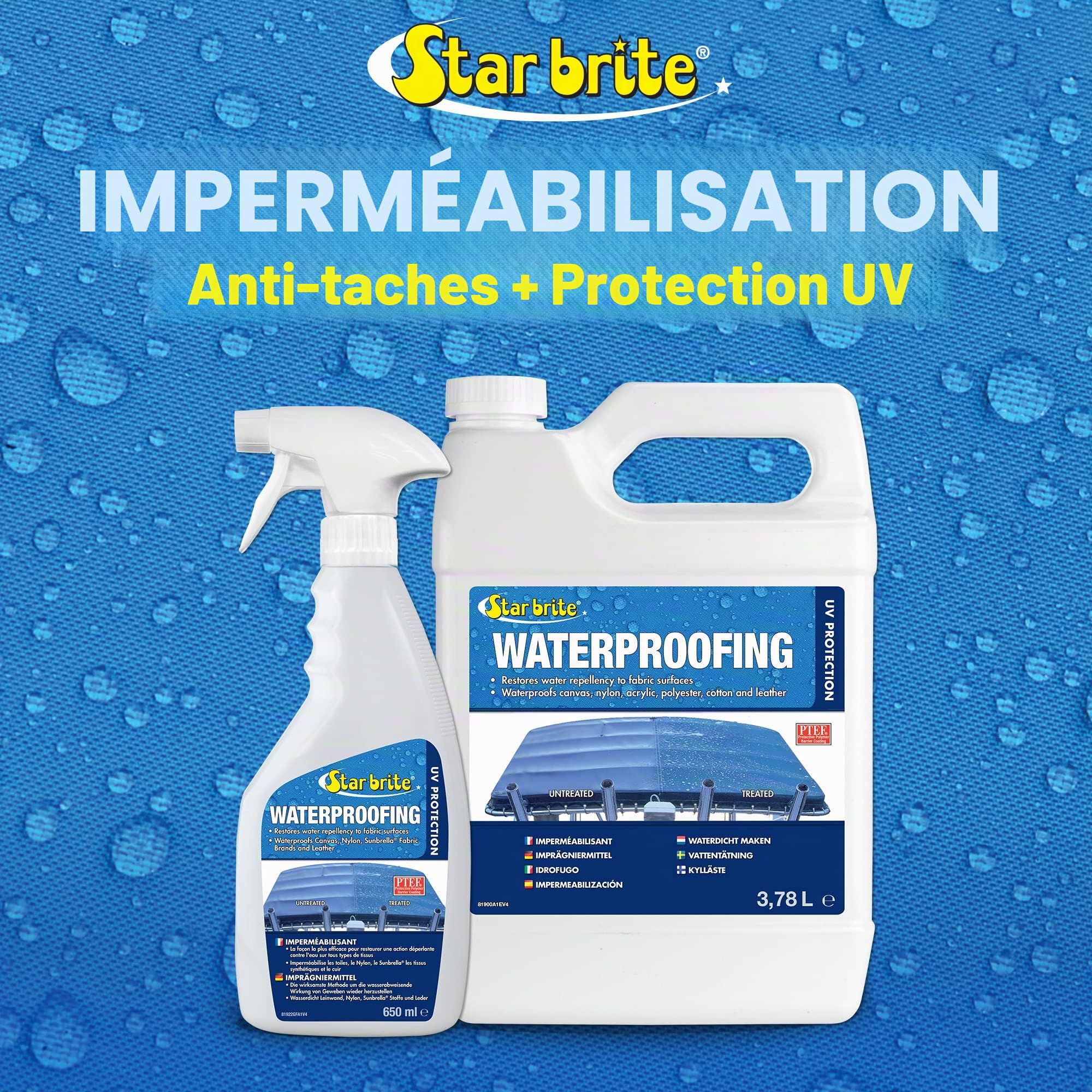 Star Brite Mixte 800029 Imperm abilisant, Blanc, 3,78 L EU