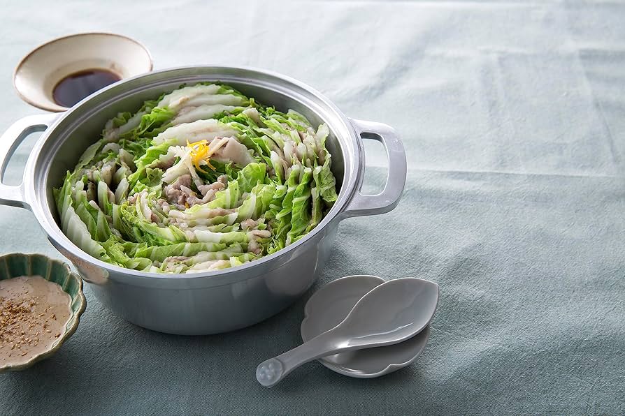 Amazon | 無水鍋 無水 鍋 両手鍋 18cm 日本製 無水調理 アルミ