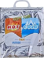 Vista 36 de Superio - Bolsas aisladas para frío y calor para entrega de alimentos, bolsas de compras de comestibles, almacenamiento de alimentos para comida