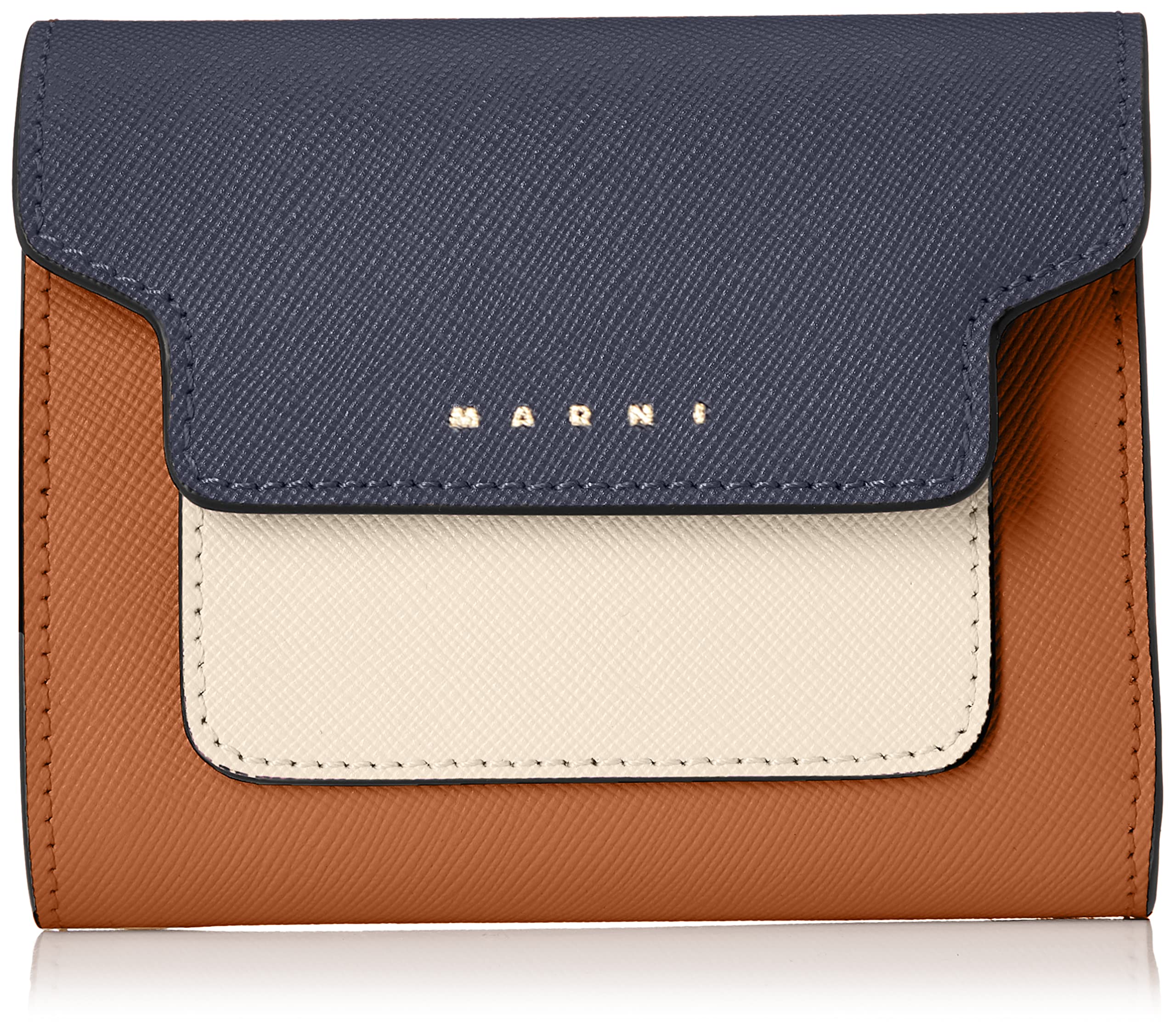 Amazon | [マルニ] 三つ折り財布 PFMO0052U8-LV520 WALLET FLAP