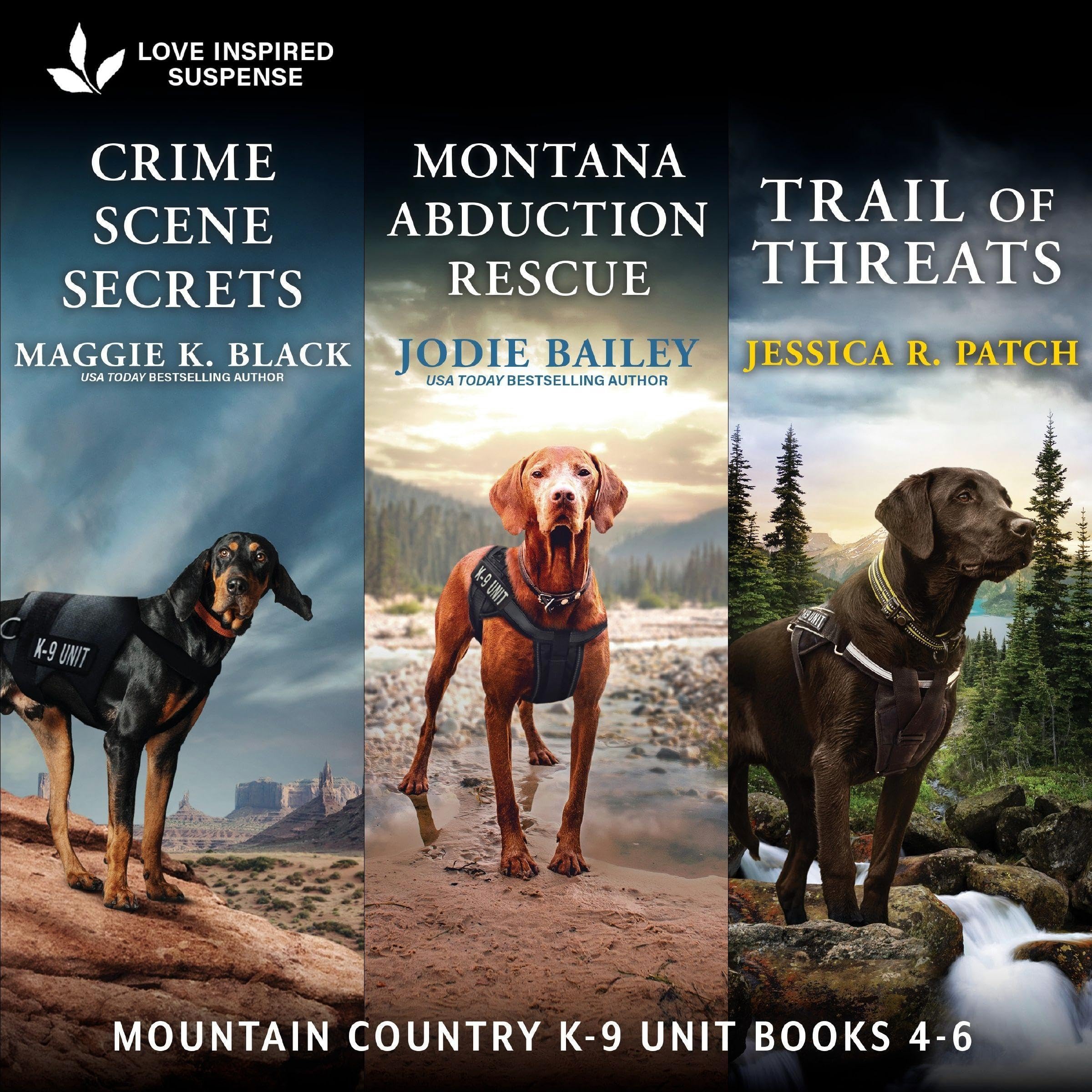 Mountain Country K-9 Unit: Books 4-6