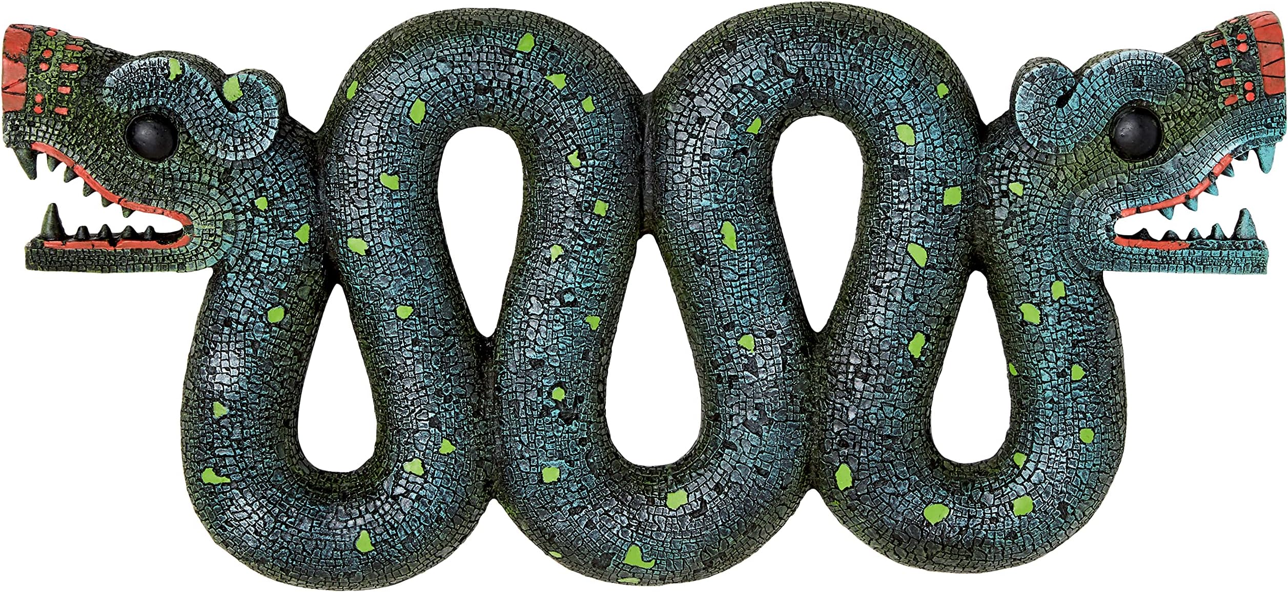 NG32778 Aztec Double-Headed Serpent Wall Sculpture