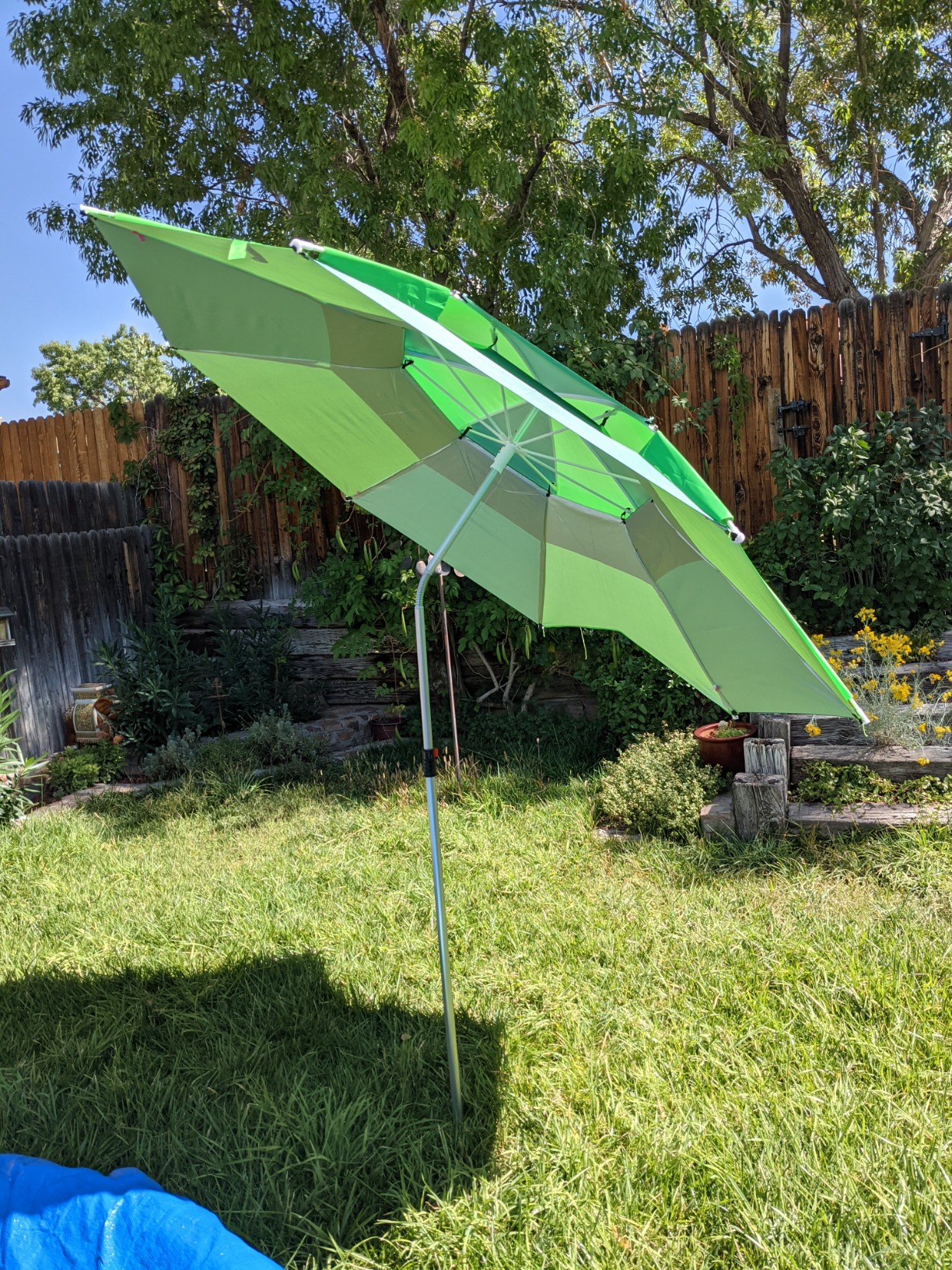 8/mo Finance 7.21ft Portable Beach Umbrella Sun Shade Umbrella with