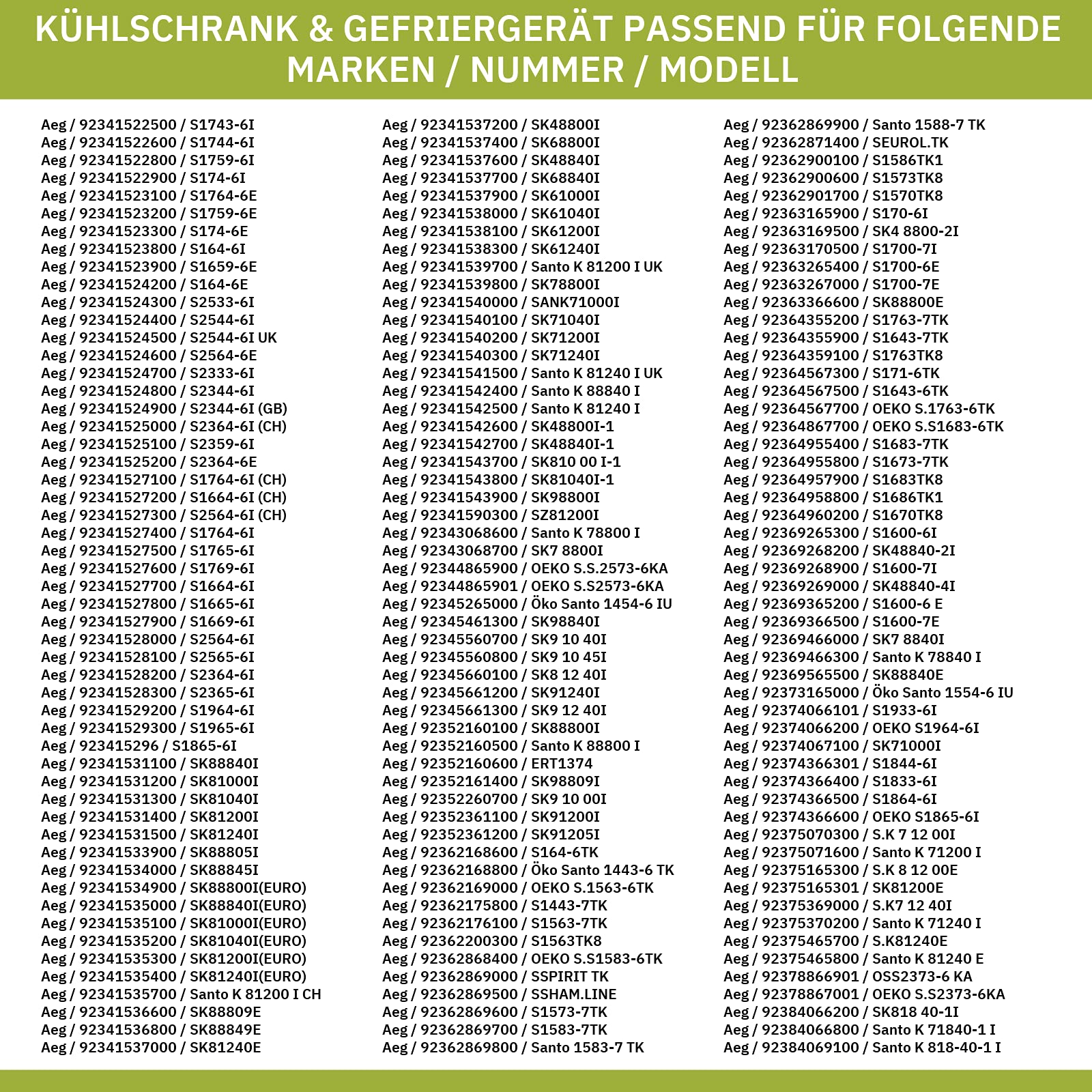 eVendix Abstellfach AEG 405502216/6 Flaschenabsteller 440x113mm für Kühlschranktüre