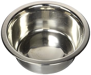 OurPets Basic Stainless Steel Dog Bowl, 1 Pint