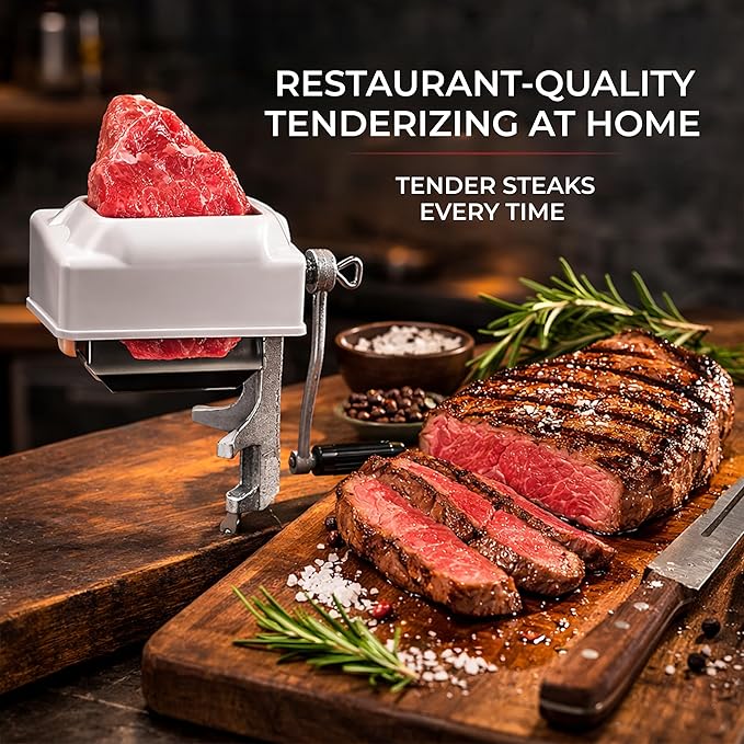 Ablandador de Carne Manual BELMAKS Rodillos Acero miniatura 8