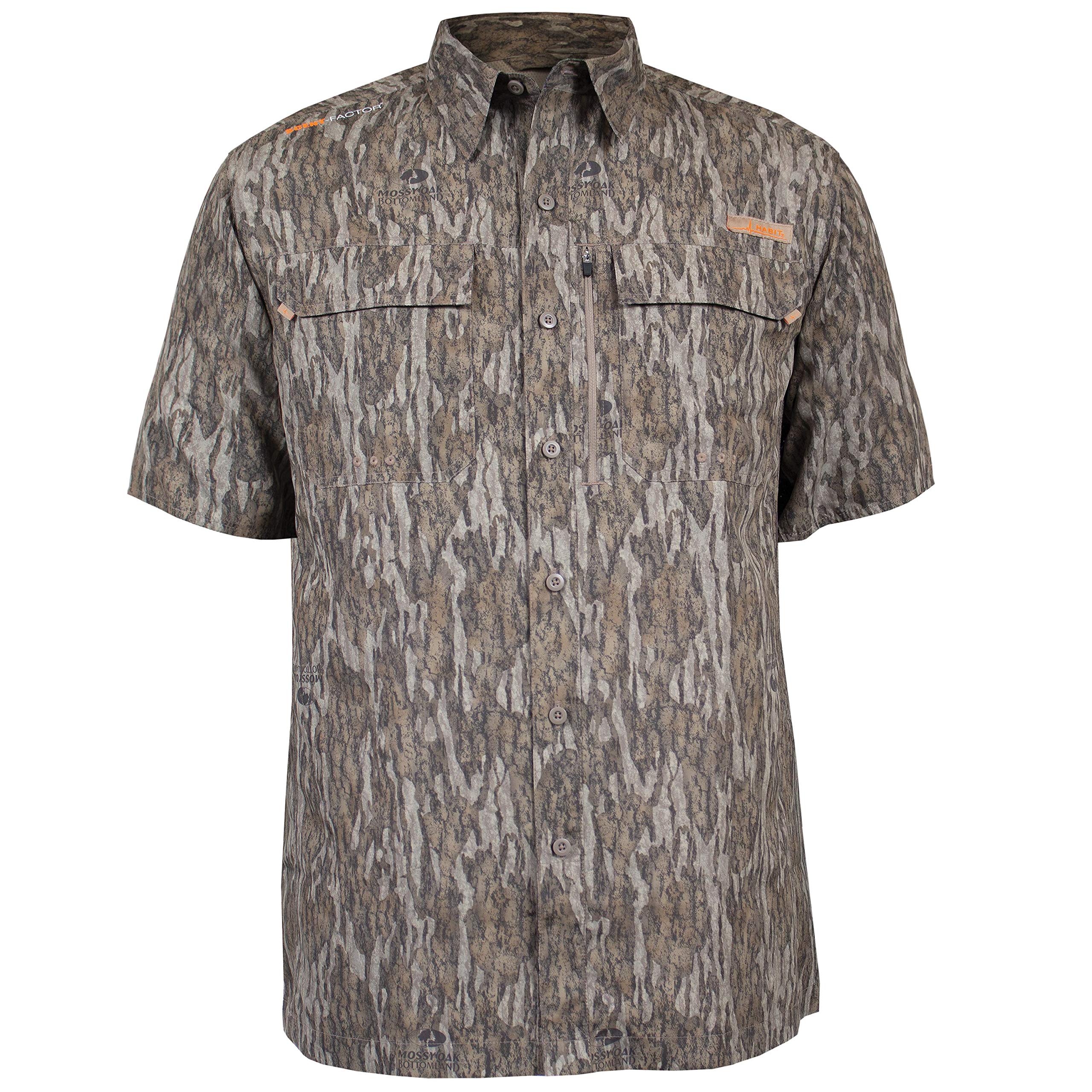 HABITMen's Hatcher Pass Short Sleeve Camo Guide Shirt