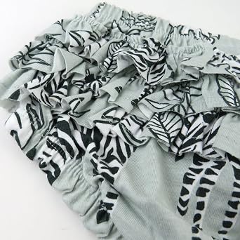 HonestBaby Baby Boys' 2-piece Flutter Tee, Dress With Ruffle Diaper Cover 100% Organic Cotton