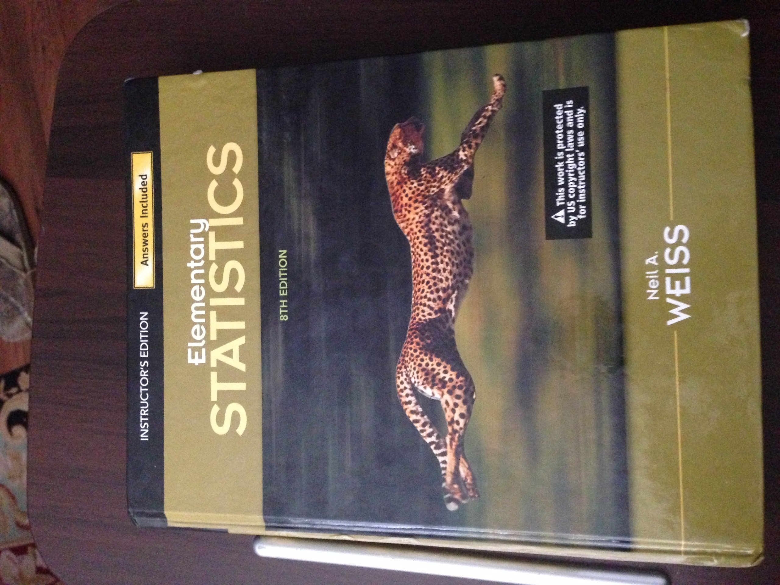 Elementary Statistics (8th Edition)