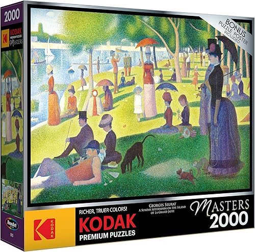 Miniatura 9 de RoseArt - Kodak Premium Masters - La noche estrellada por Vincent Van Gogh - Rompecabezas de 2000 piezas para adultos