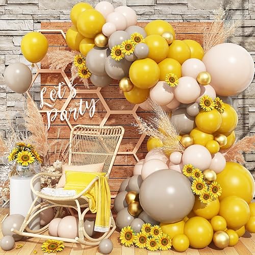 Miniatura 15 de Kit de Guirnalda de Globos Azul Verde Azulado Rosa Empolvado, 119 PIEZAS Globos Azul Bebé Verde Azulado Retro Rosa Rubor Rosa Morado Amarillo Arco