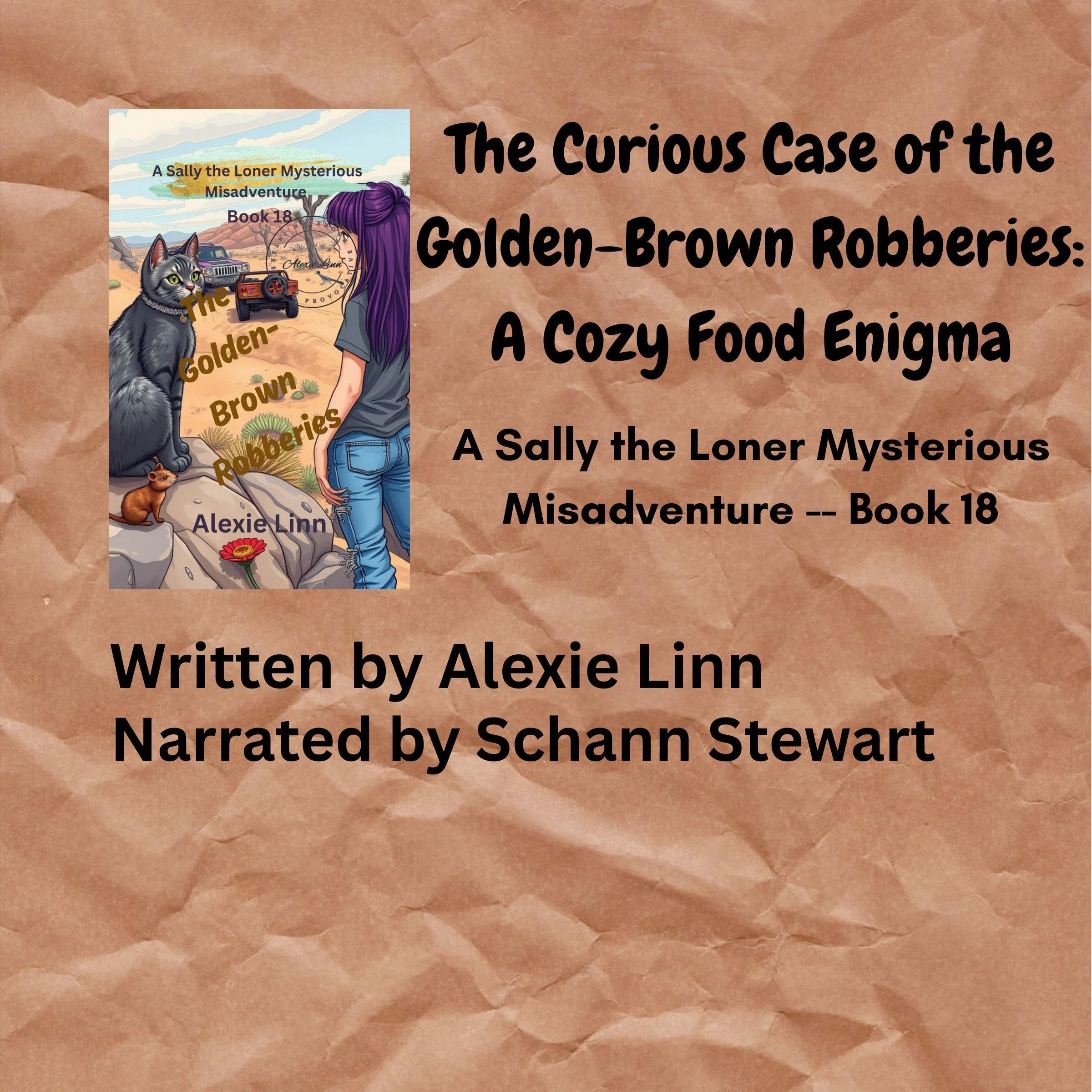 Cover art for The Curious Case of the Golden-Brown Robberies