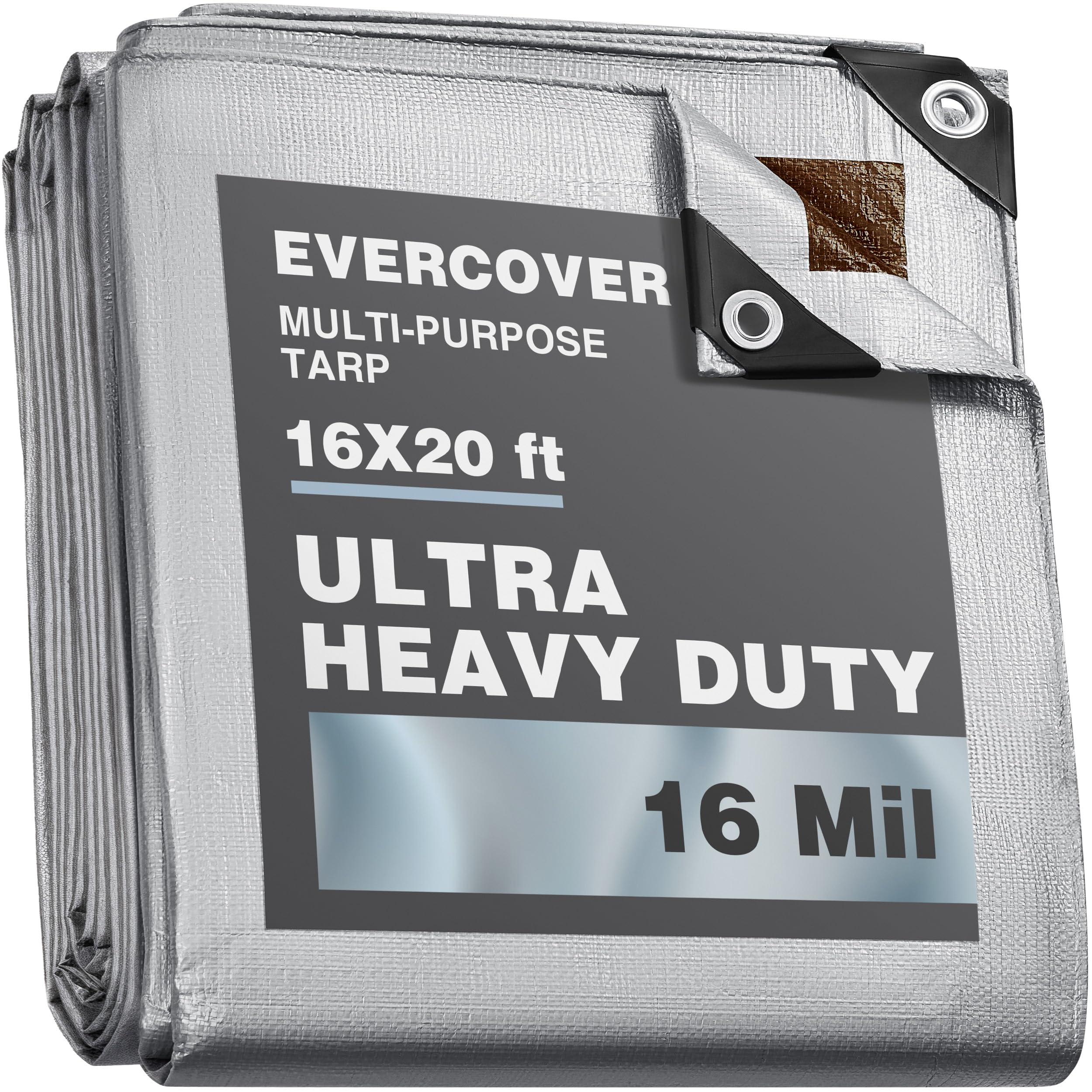 EVERNEW Tarp TC 4 285 × 400 cm EVERCOVER 16x20 ft Tarps | All-Weather Tarp Waterproof UV