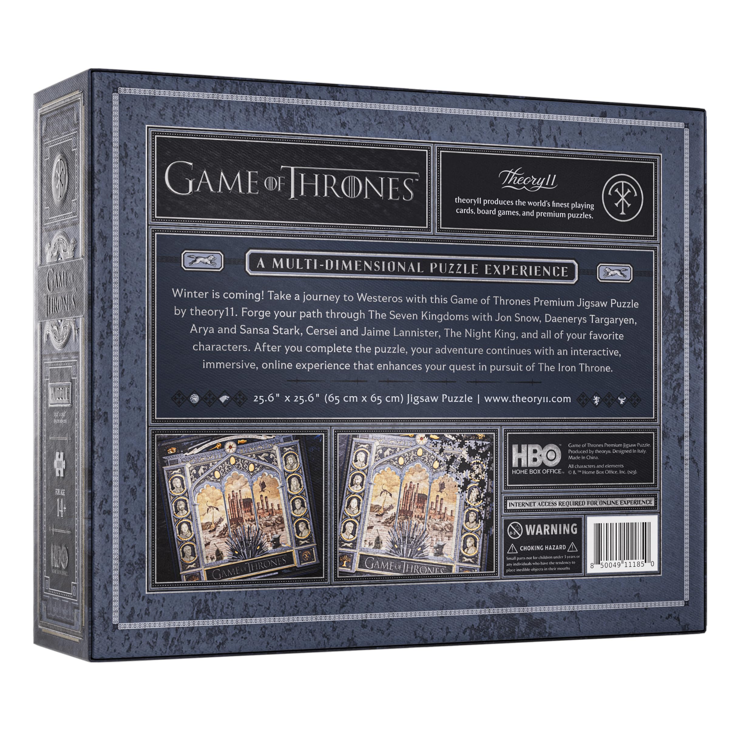 Game of Thrones - Multi-Dimensionales Puzzle (1000 pezzi) by Theory11
