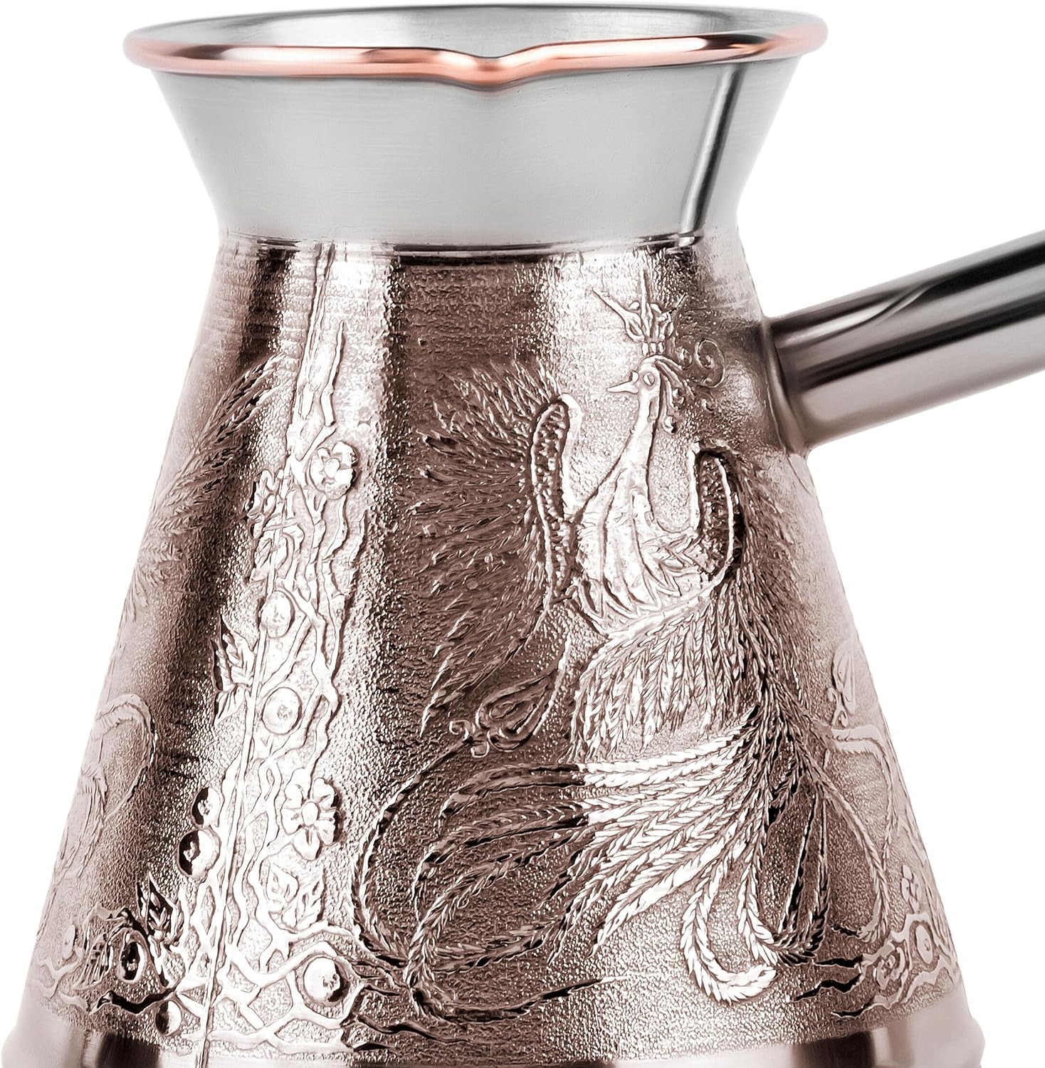 STP Goods Copper Turkish Coffee Pot Cezve 20.3 oz