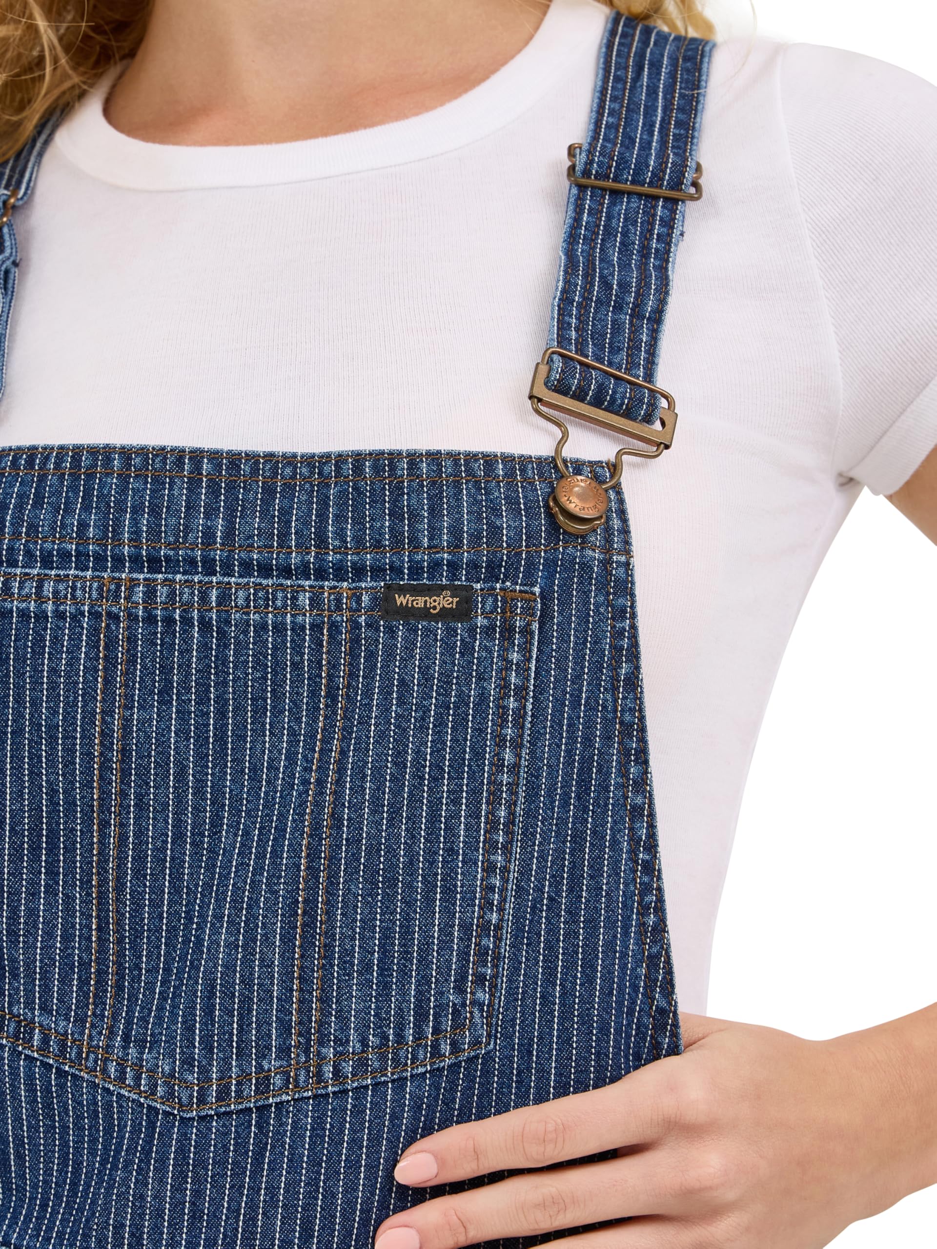 Wrangler Women's Relaxed Fit Shortall Pantalón corto de ajuste relajado para mujer Mujer