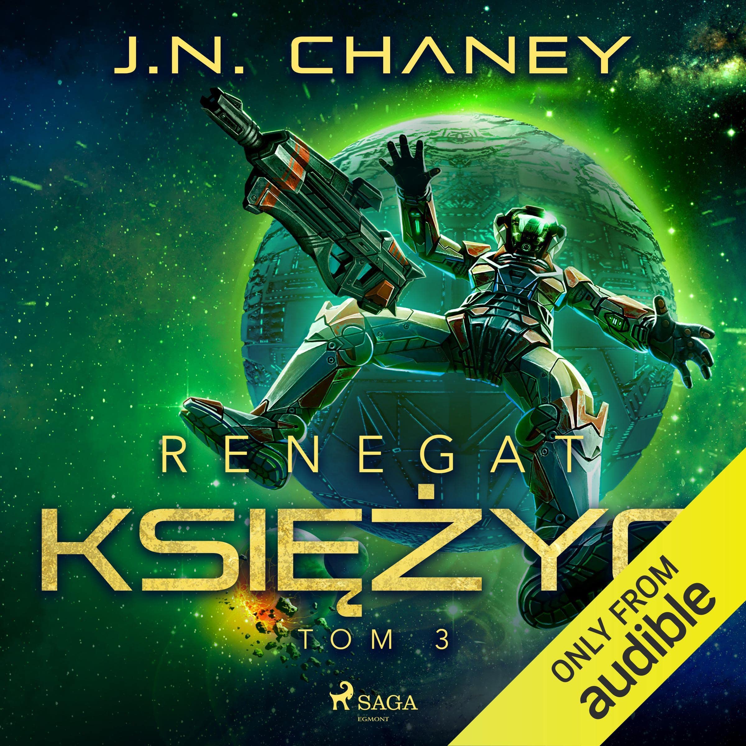 Cover art for Renegat. Ksiezyc. [Renegade Moon]