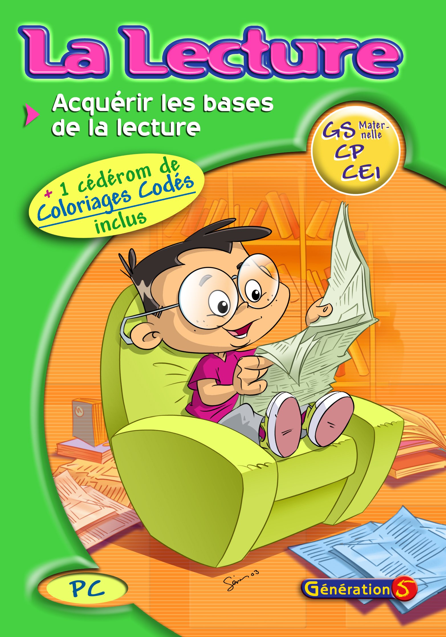 Generation5 - La Lecture Grande Section CP CE1
