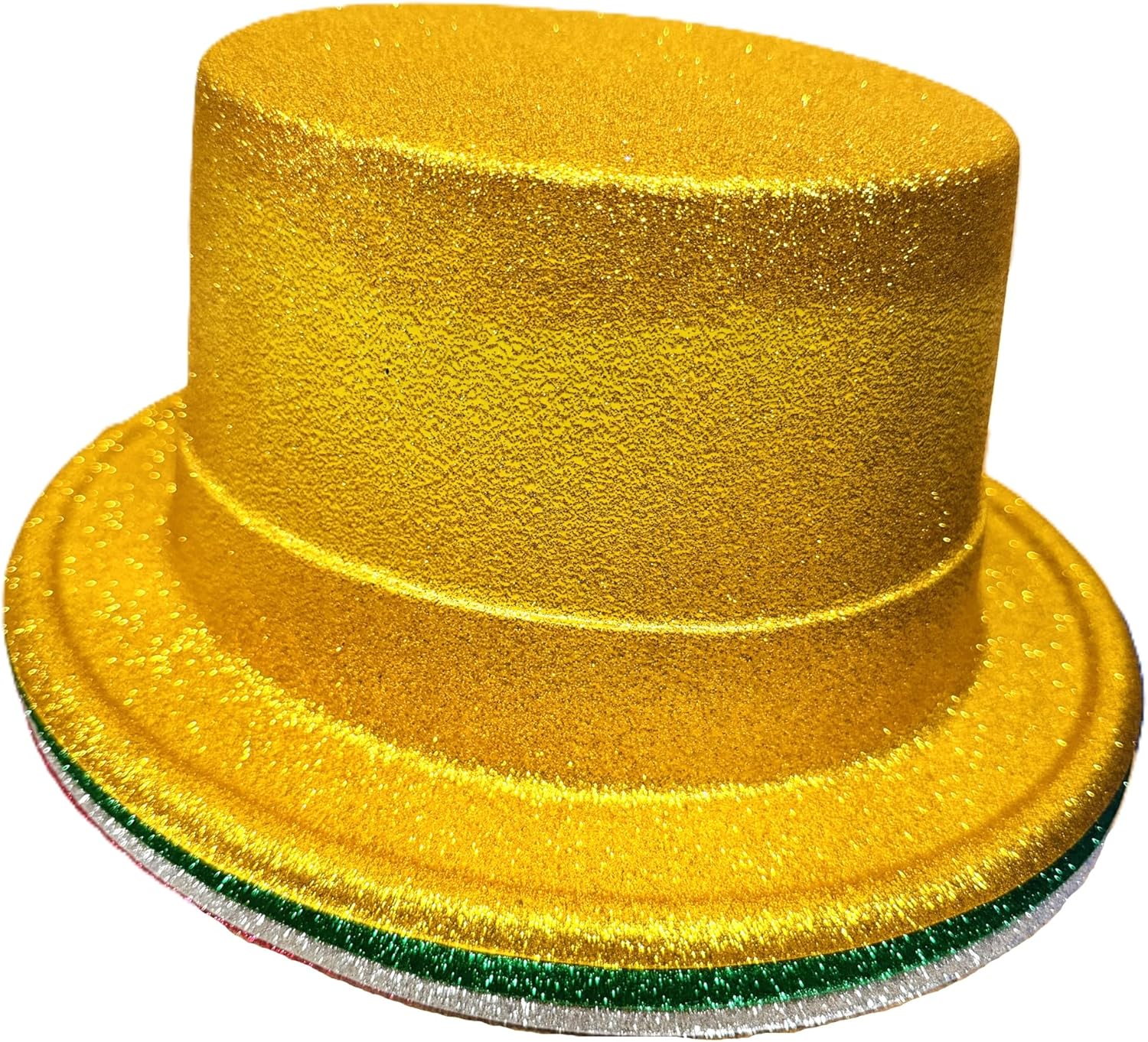 Lylac 1PCS Flat Top Assorted Colours Glitter Party Hat 6COLS